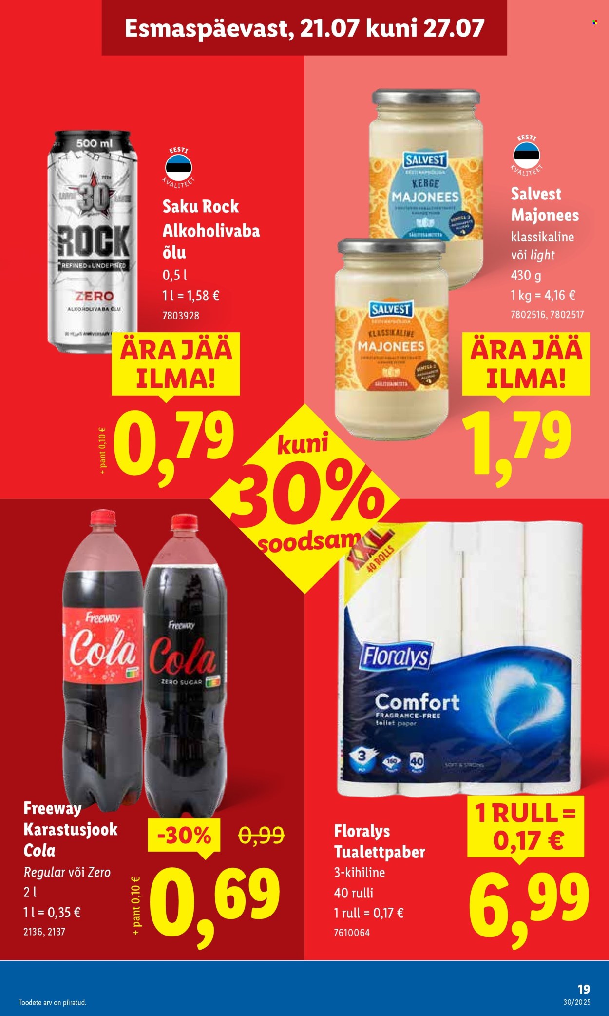 Lidl kliendileht - Kliendileht (21.07 - 27.07.2025)