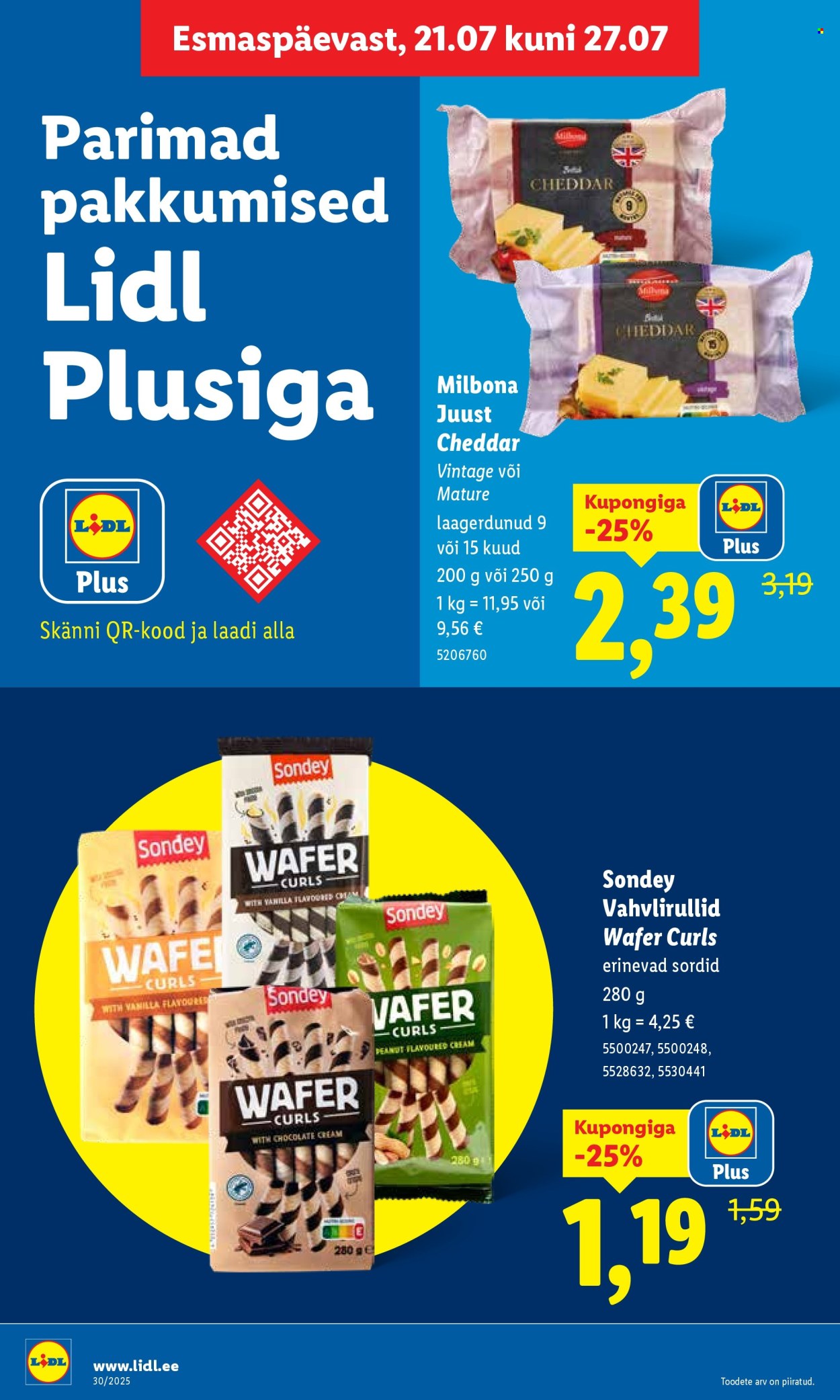 Lidl kliendileht - Kliendileht (21.07 - 27.07.2025)