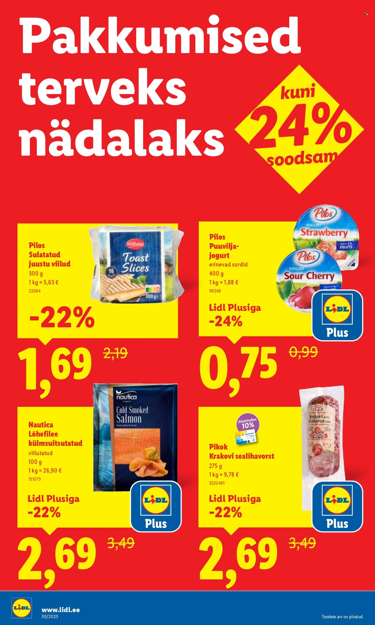 Lidl kliendileht - Kliendileht (21.07 - 27.07.2025)