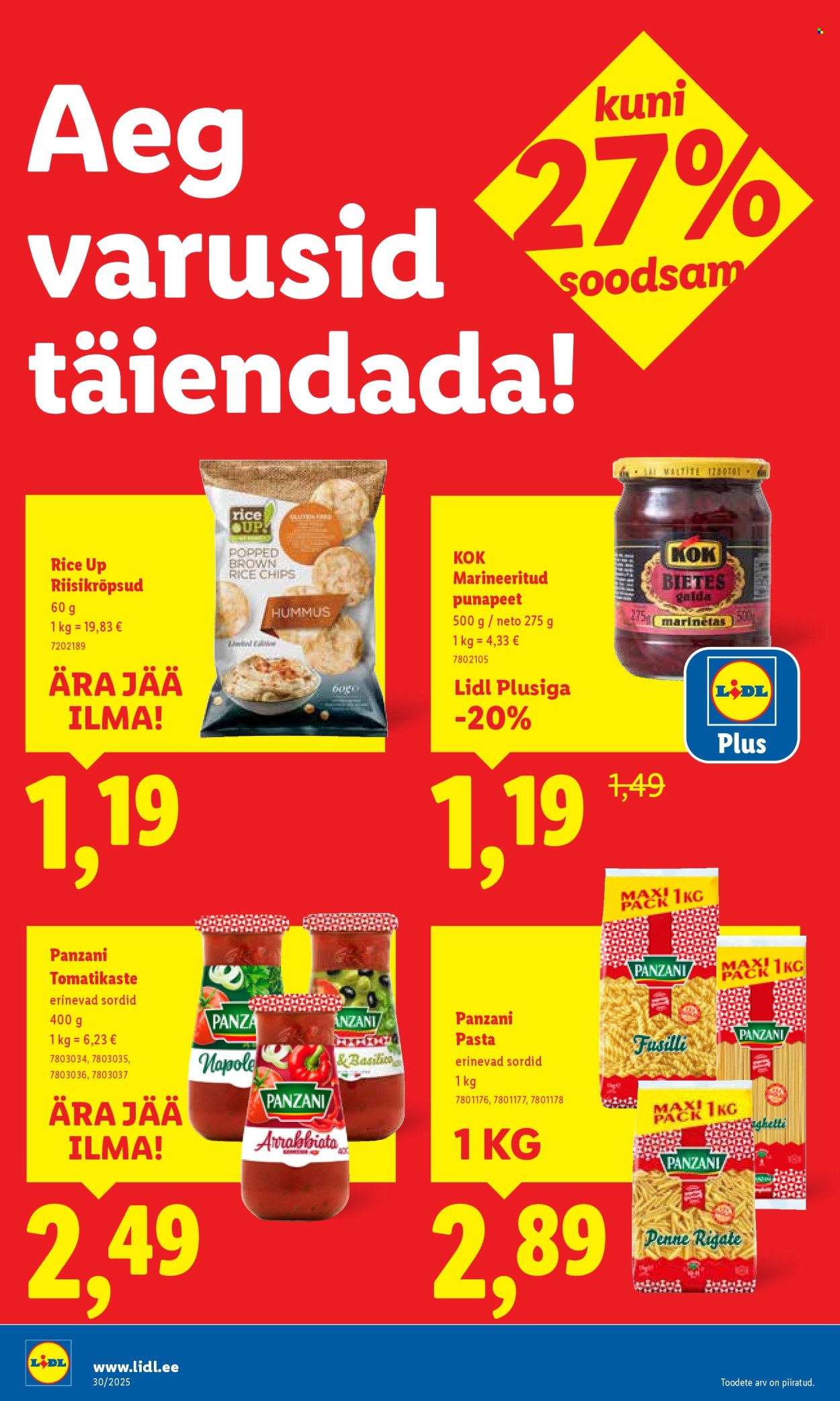Lidl kliendileht - Kliendileht (21.07 - 27.07.2025)