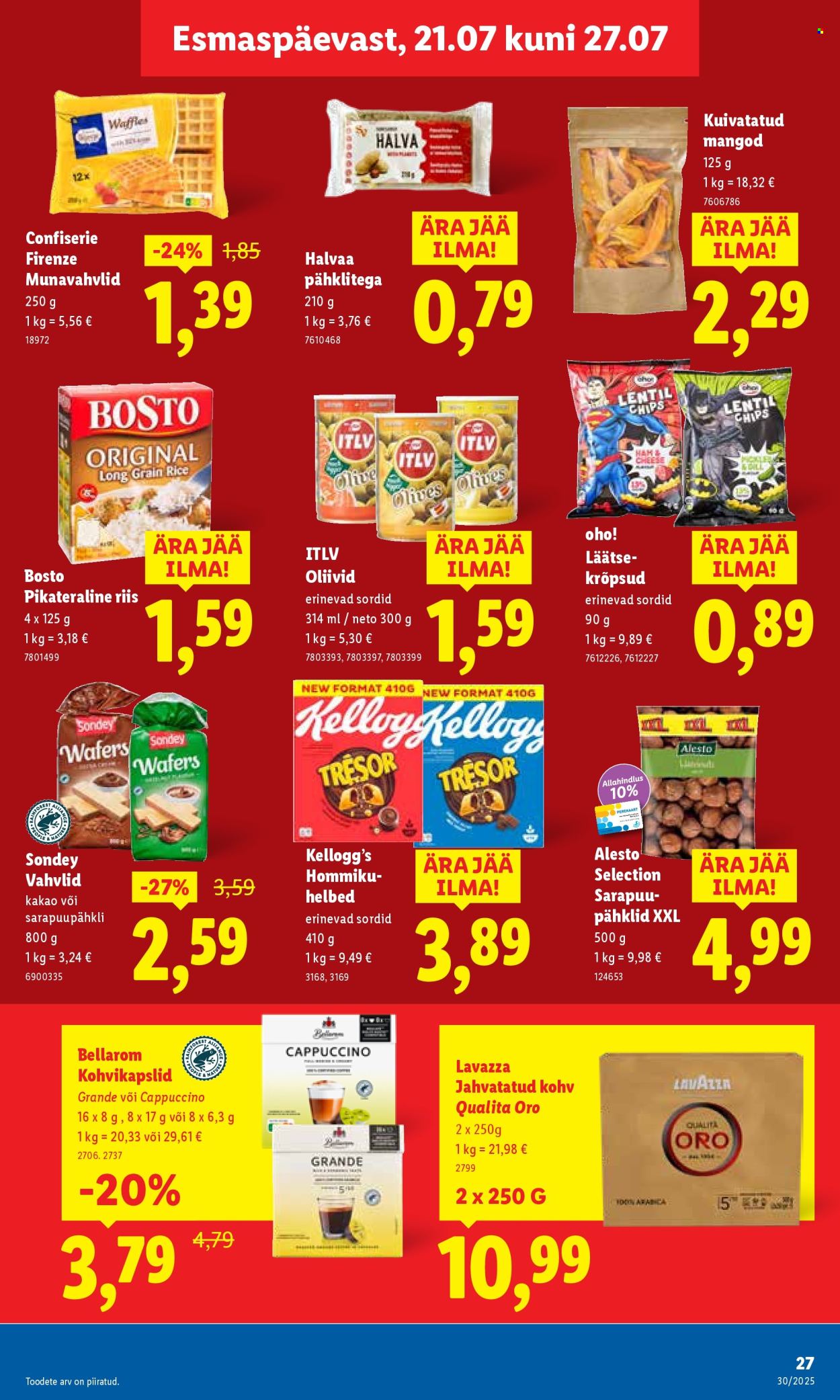 Lidl kliendileht - Kliendileht (21.07 - 27.07.2025)