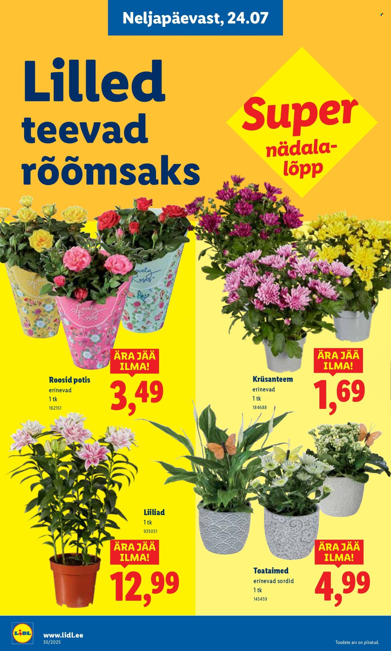 Lidl kliendileht - Kliendileht (21.07 - 27.07.2025)