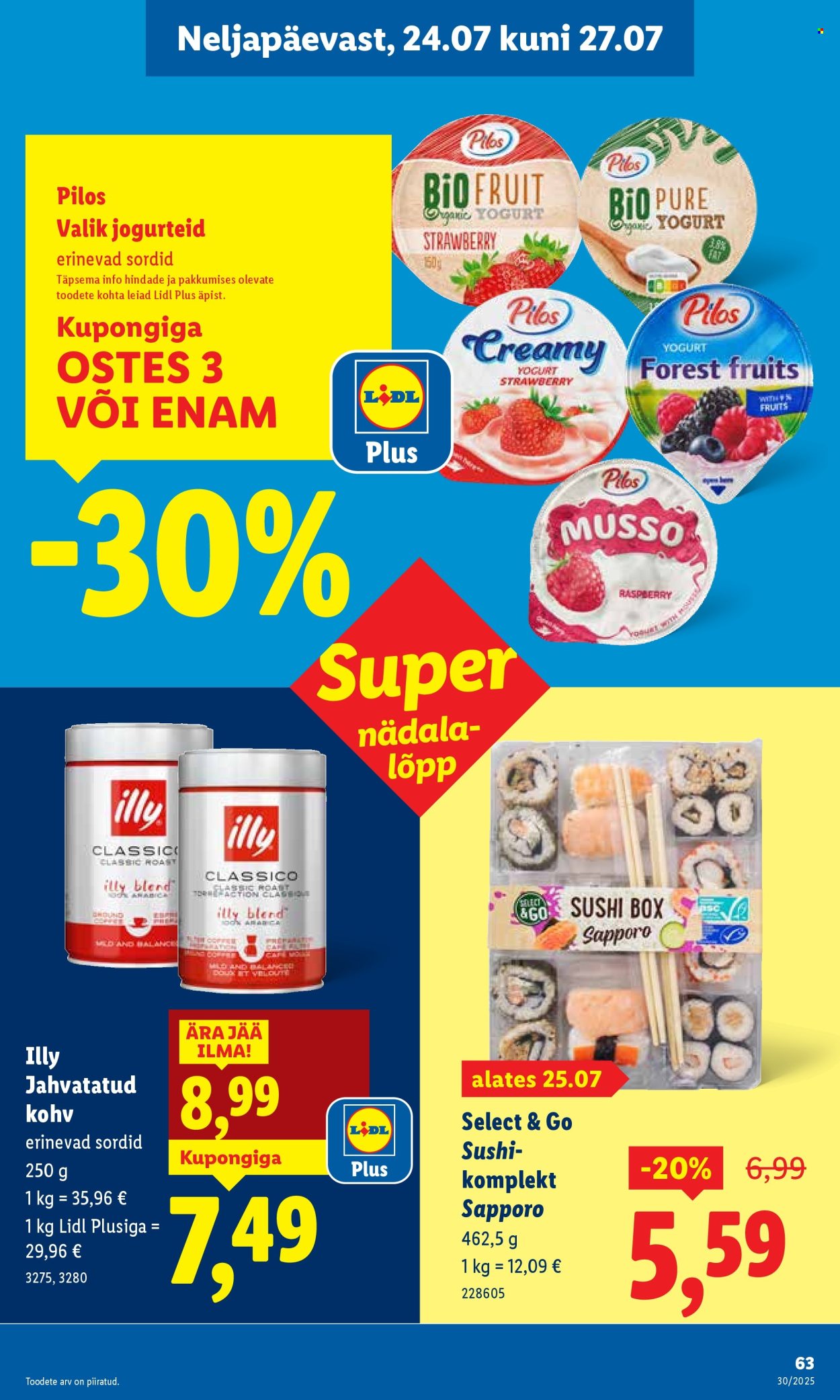 Lidl kliendileht - Kliendileht (21.07 - 27.07.2025)