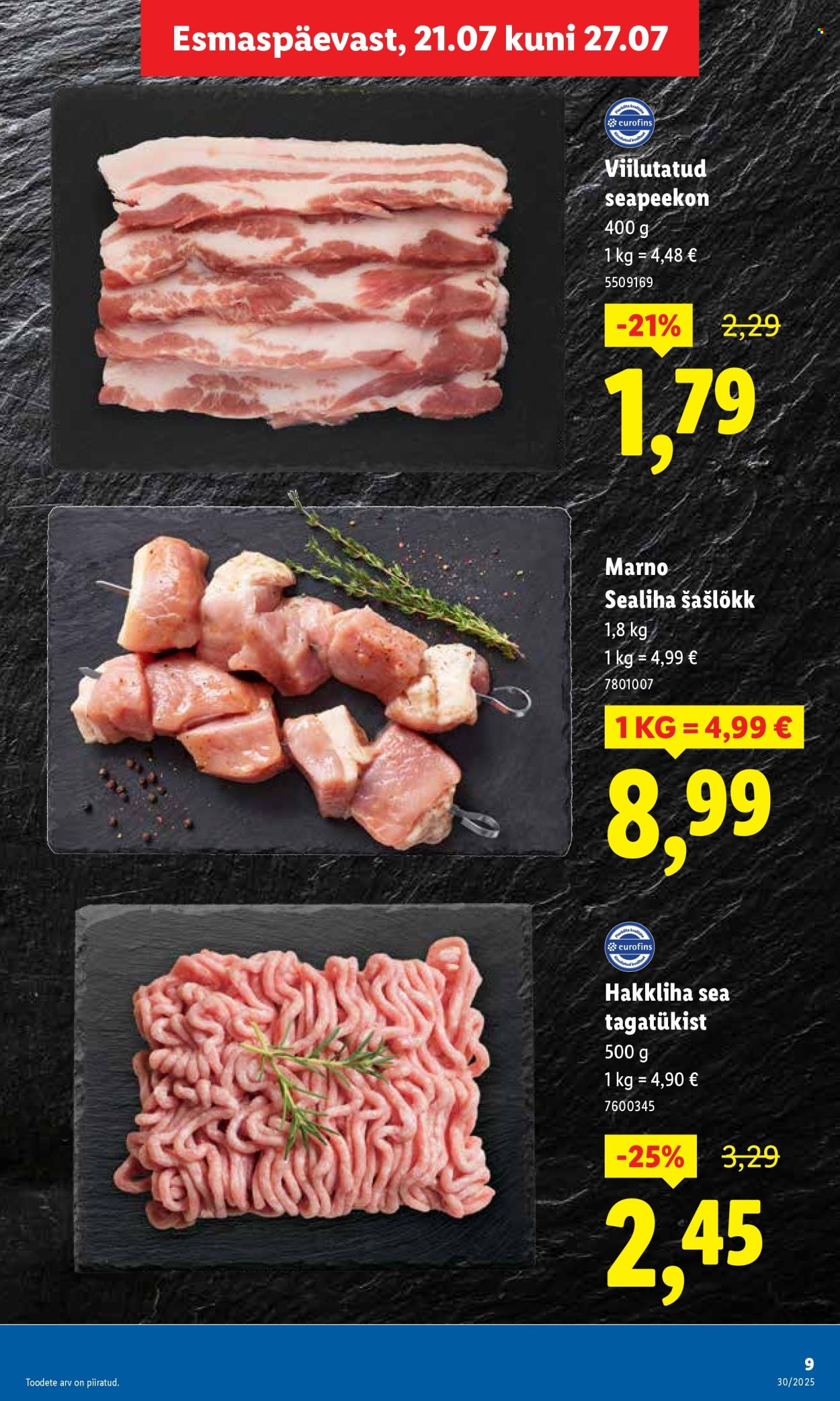 Lidl kliendileht - Kliendileht (21.07 - 27.07.2025)