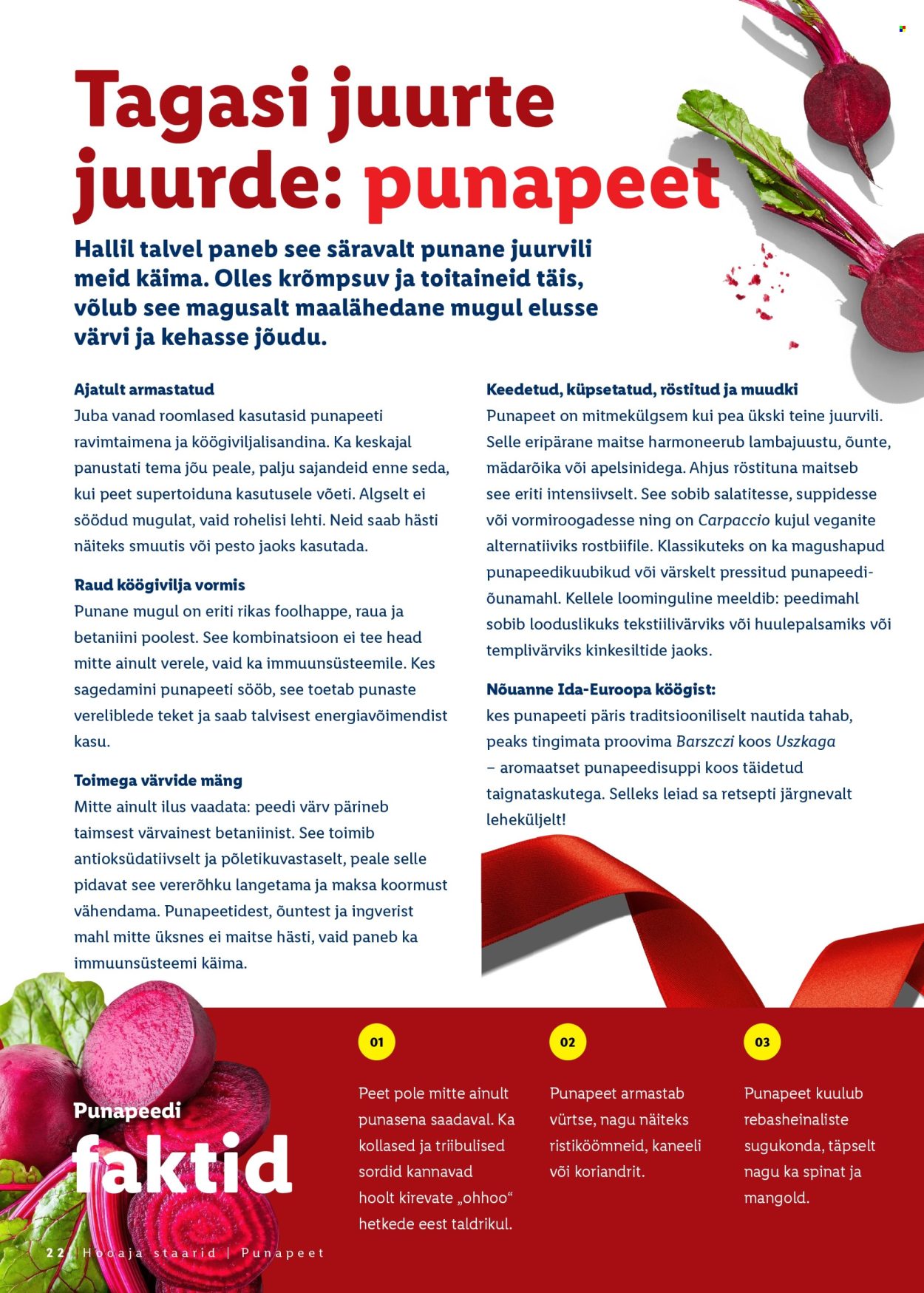 Lidl kliendileht - Jõulutoidu kataloog Deluxe