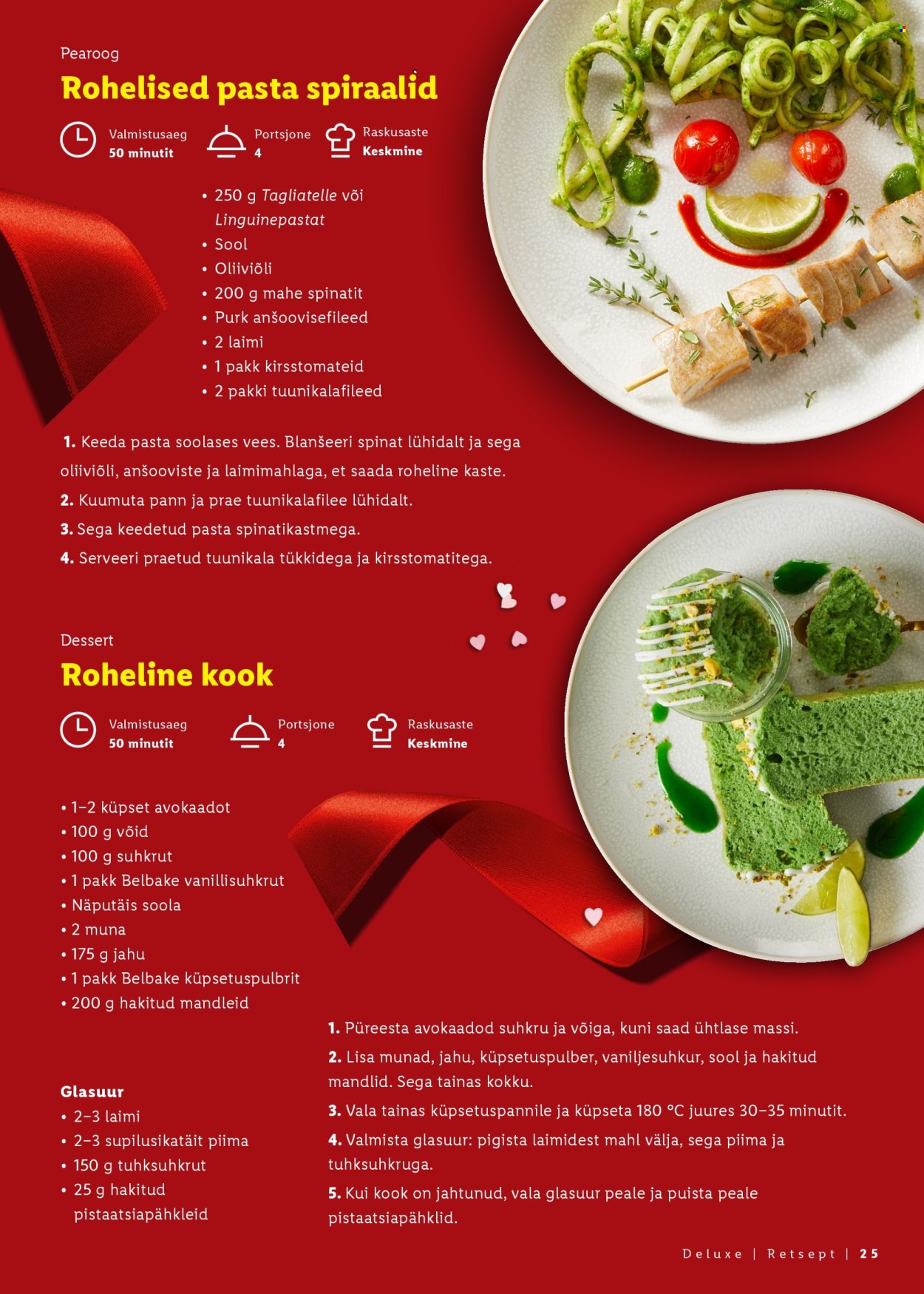 Lidl kliendileht - Jõulutoidu kataloog Deluxe