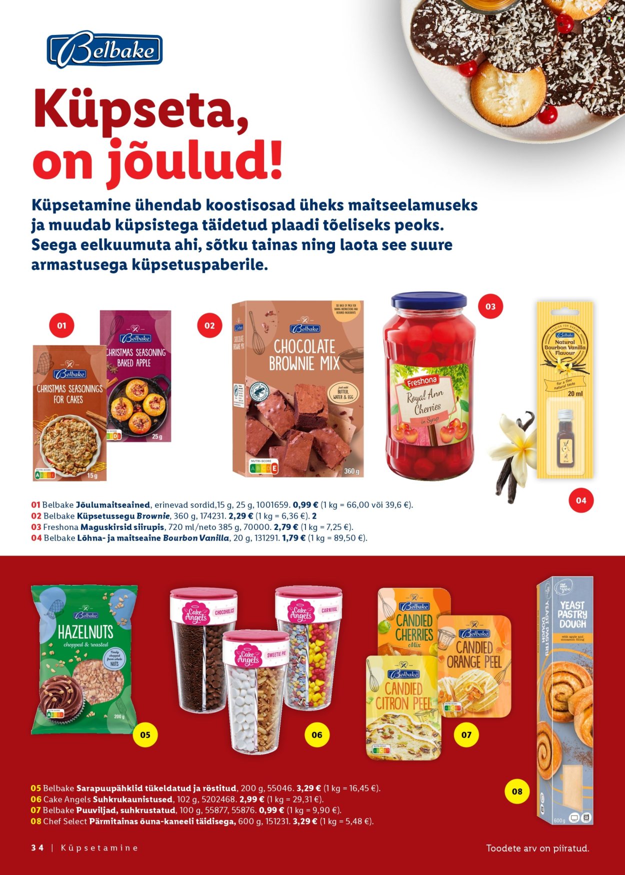 Lidl kliendileht - Jõulutoidu kataloog Deluxe