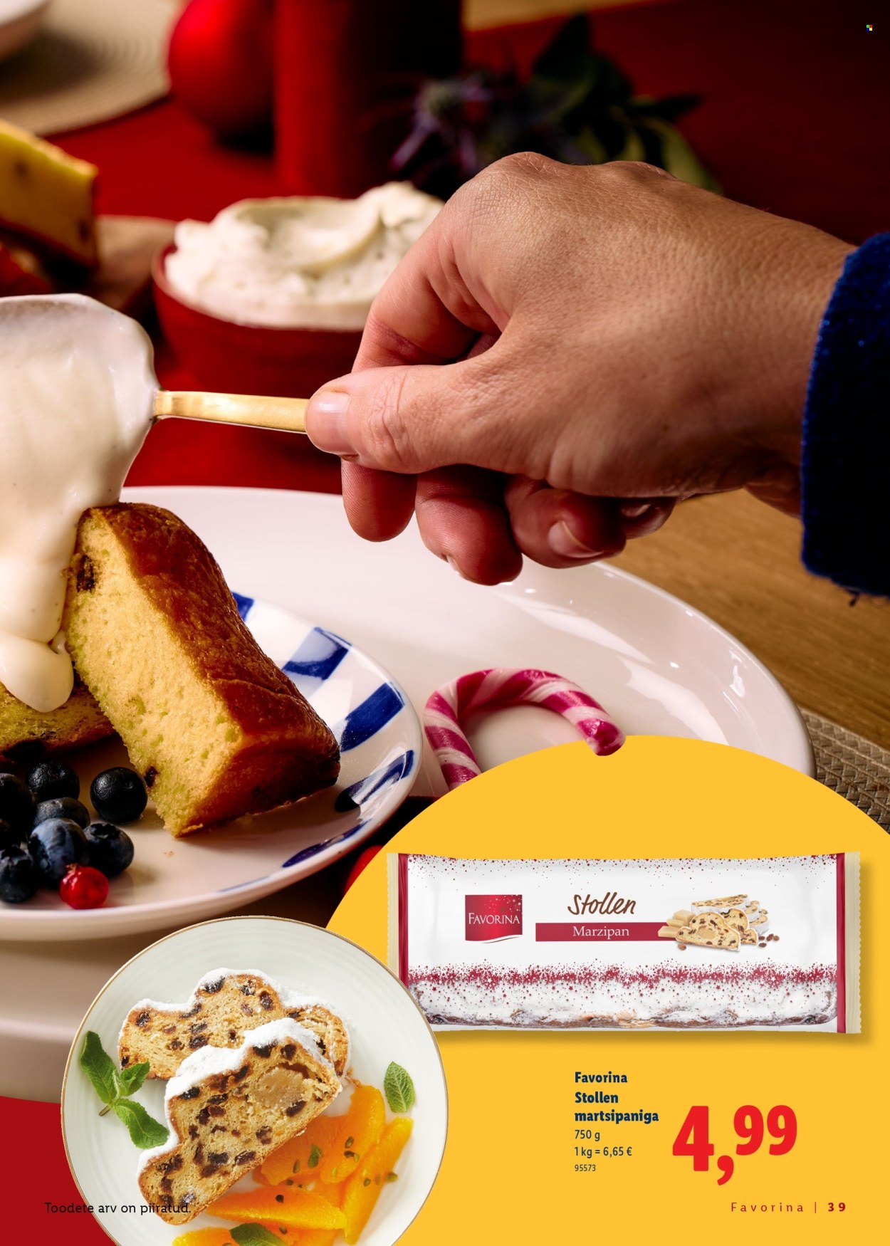 Lidl kliendileht - Jõulutoidu kataloog Deluxe