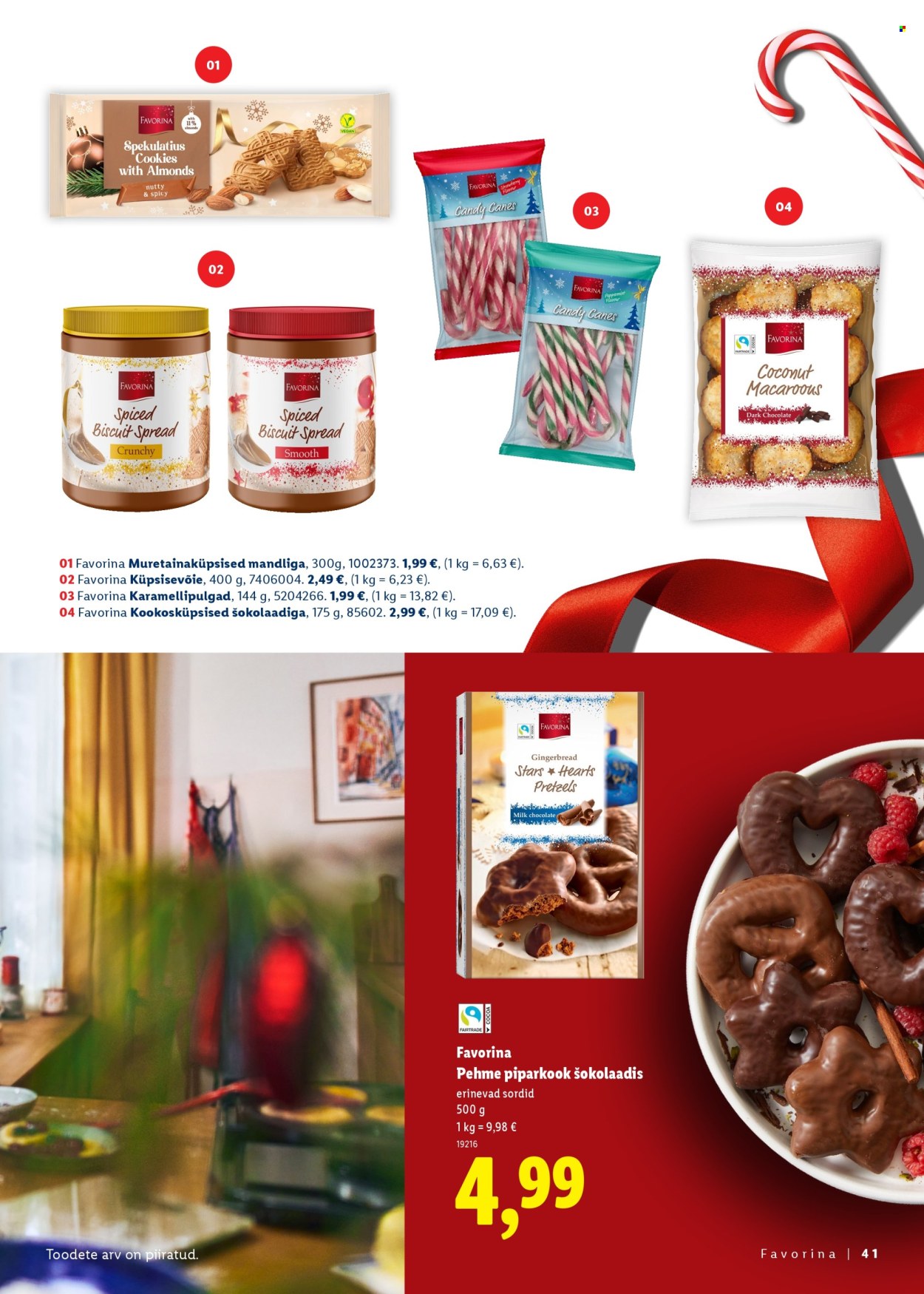 Lidl kliendileht - Jõulutoidu kataloog Deluxe