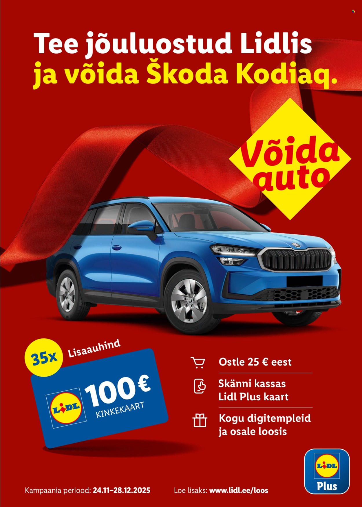Lidl kliendileht - Jõulutoidu kataloog Deluxe