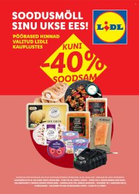Lidl kliendileht - Soodusmöll sinu ukse ees! (16.06 - 29.06.2025)
