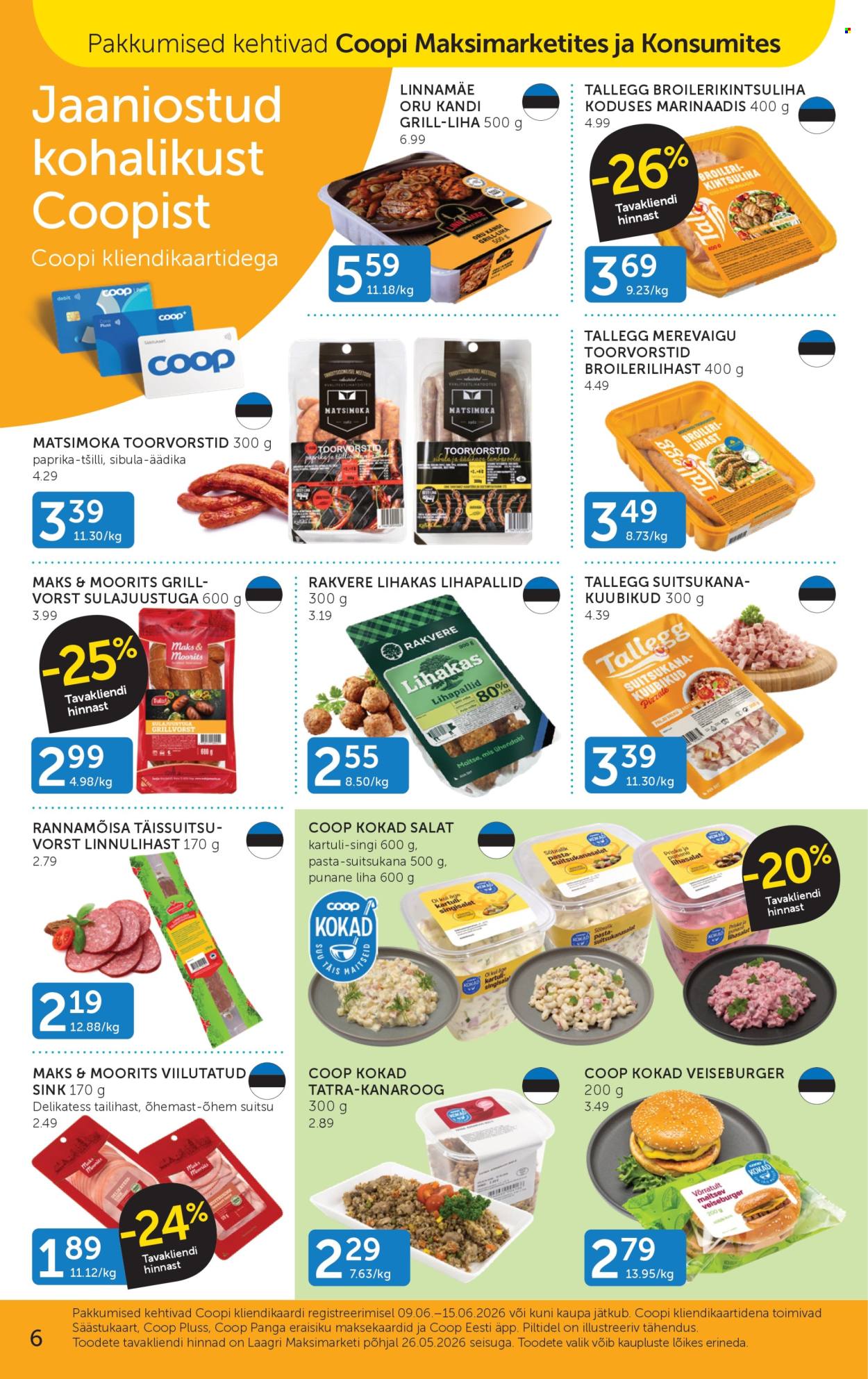 Coop kliendileht (9.06 - 15.06.2026)