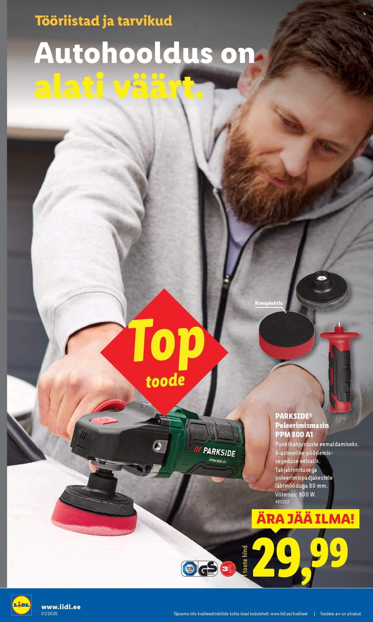 Lidl kliendileht - Tööstuskaupade pakkumised (29.12.2025 - 4.01.2026)