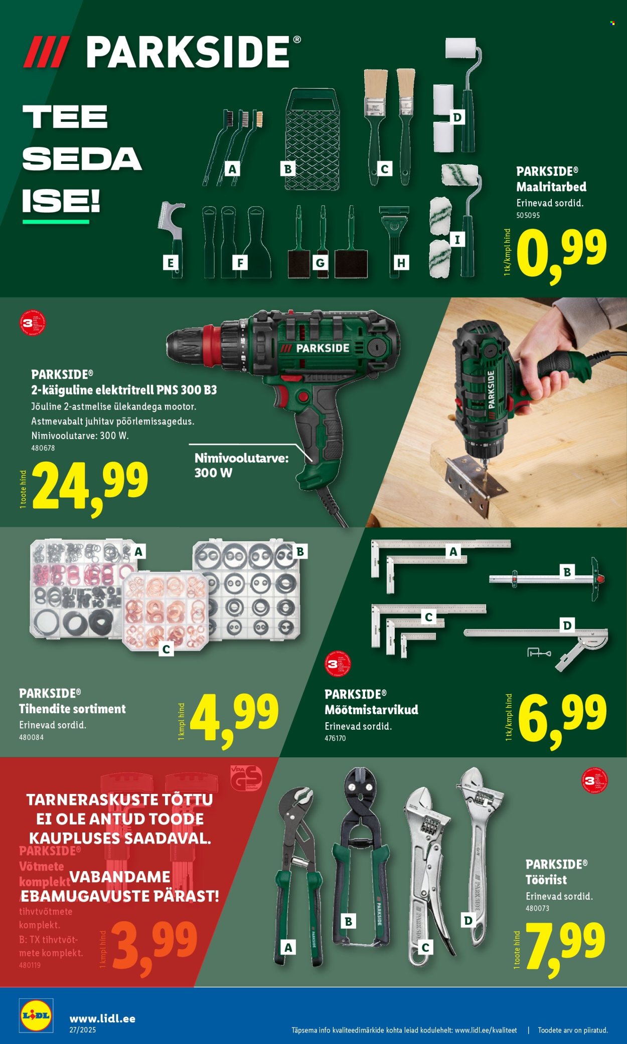 Lidl kliendileht - Nädalalõpu pakkumised (3.07 - 6.07.2025)