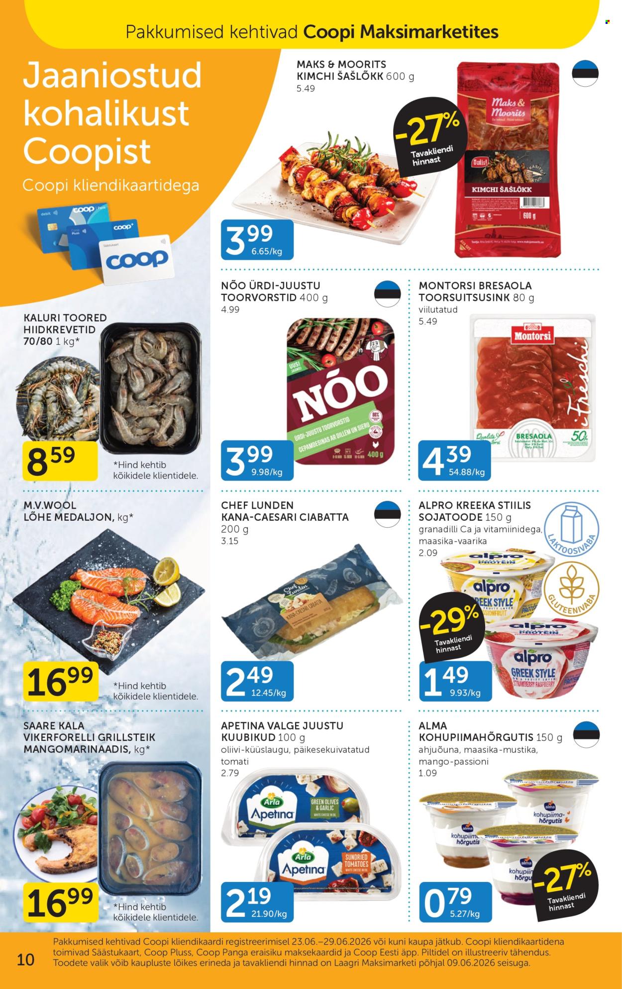 Coop kliendileht (23.06 - 29.06.2026)