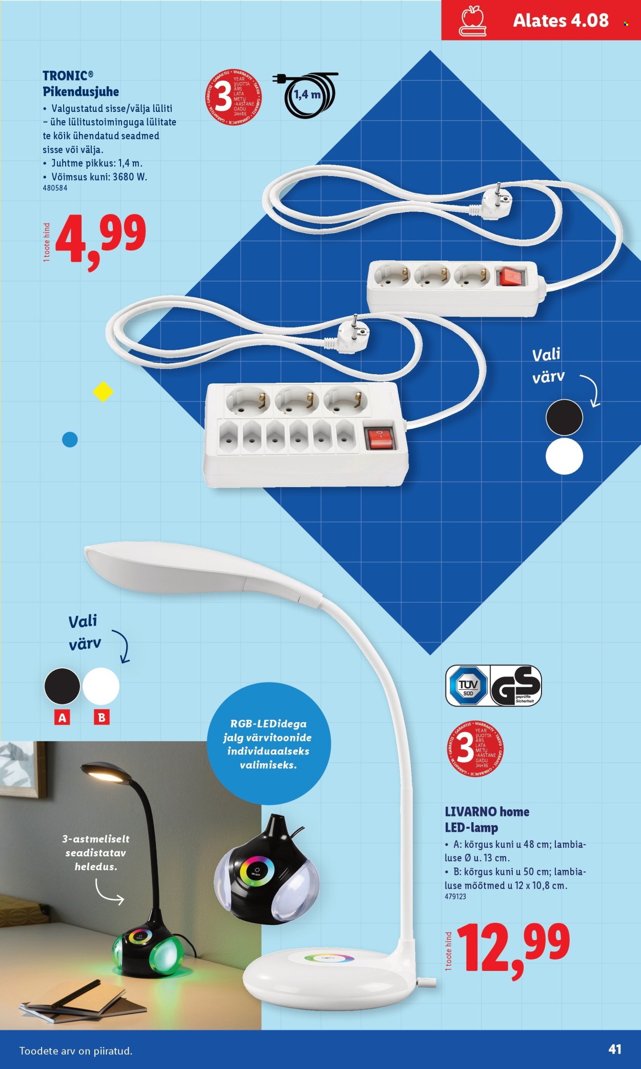 Lidl kliendileht - Koolitarvete kataloog 2025