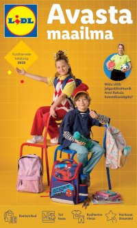 Lidl kliendileht - Koolitarvete kataloog 2025