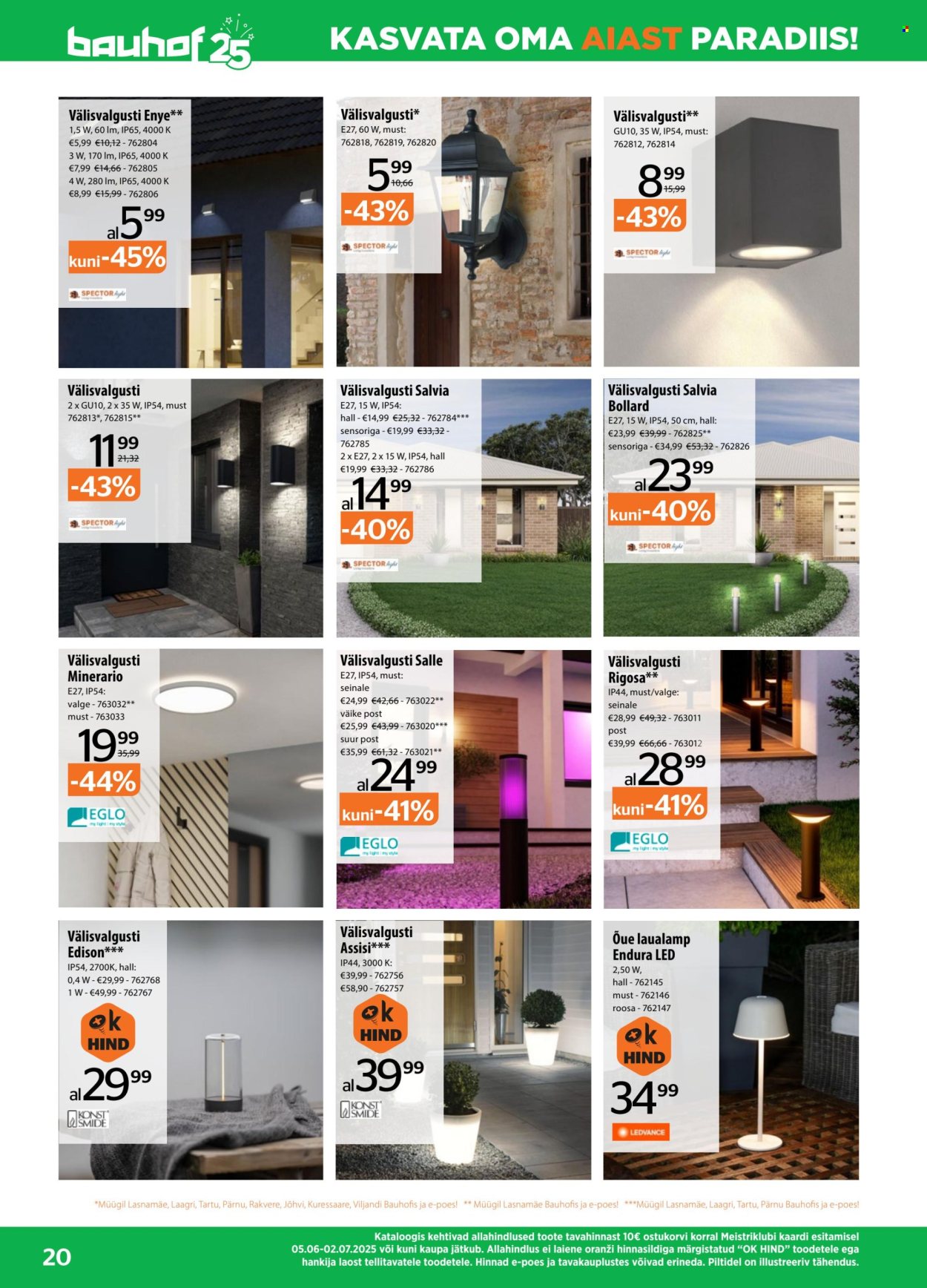 Bauhof kliendileht - Aiaparadiis (5.06 - 2.07.2025)