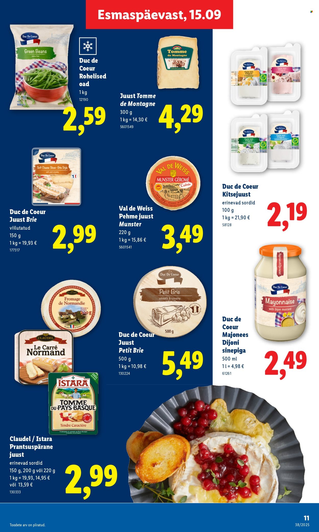 Lidl kliendileht - Kliendileht (15.09 - 21.09.2025)