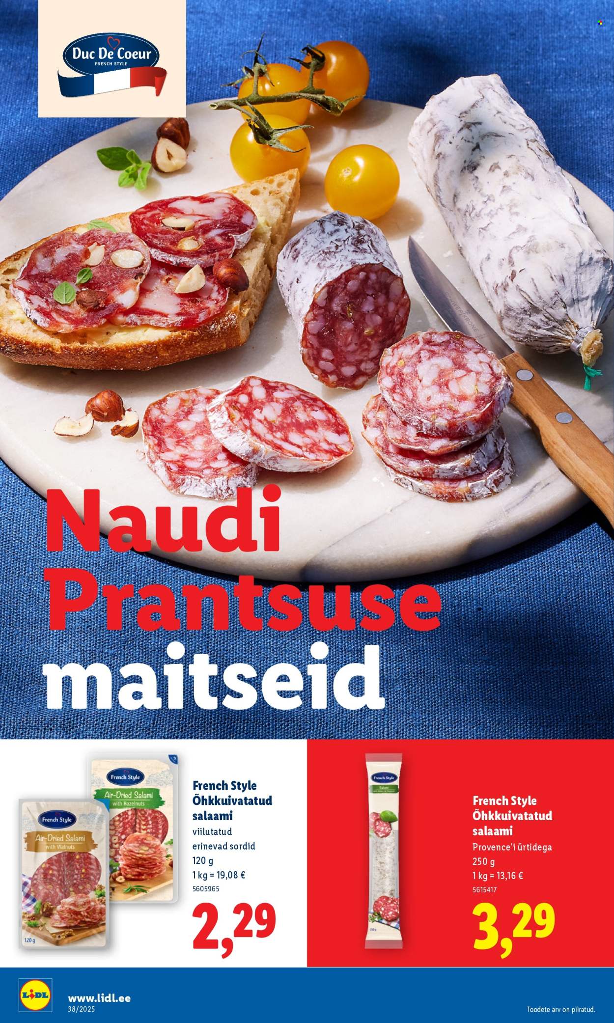 Lidl kliendileht - Kliendileht (15.09 - 21.09.2025)