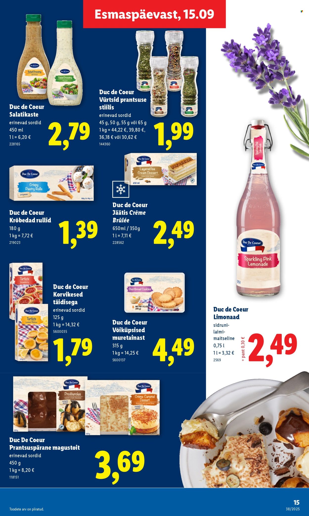 Lidl kliendileht - Kliendileht (15.09 - 21.09.2025)