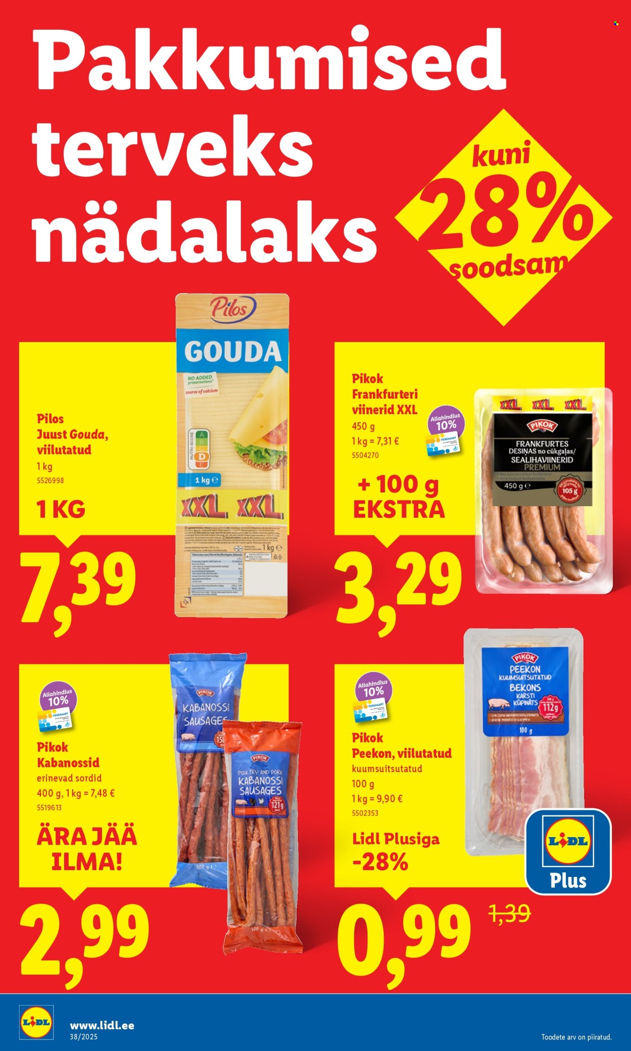 Lidl kliendileht - Kliendileht (15.09 - 21.09.2025)