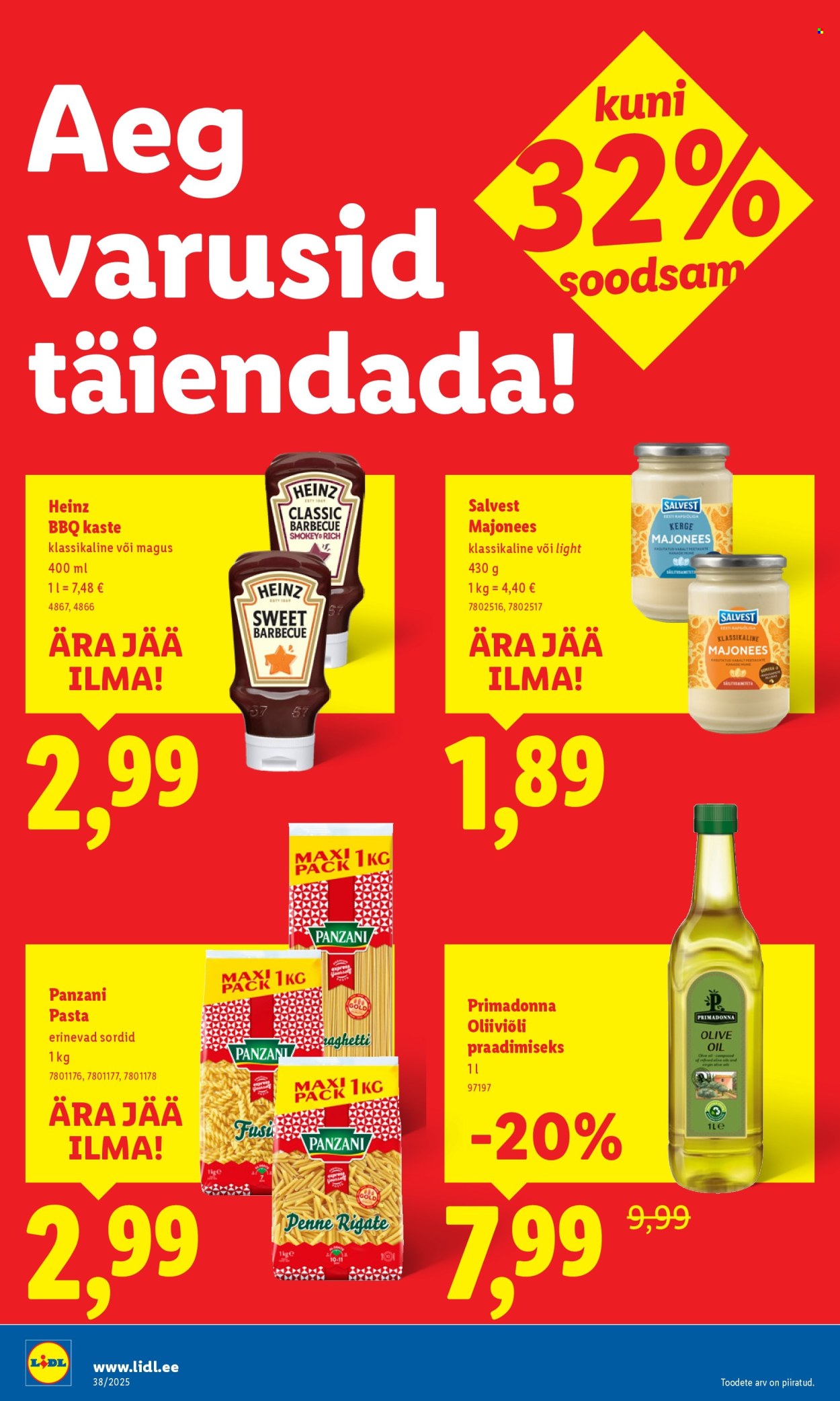Lidl kliendileht - Kliendileht (15.09 - 21.09.2025)