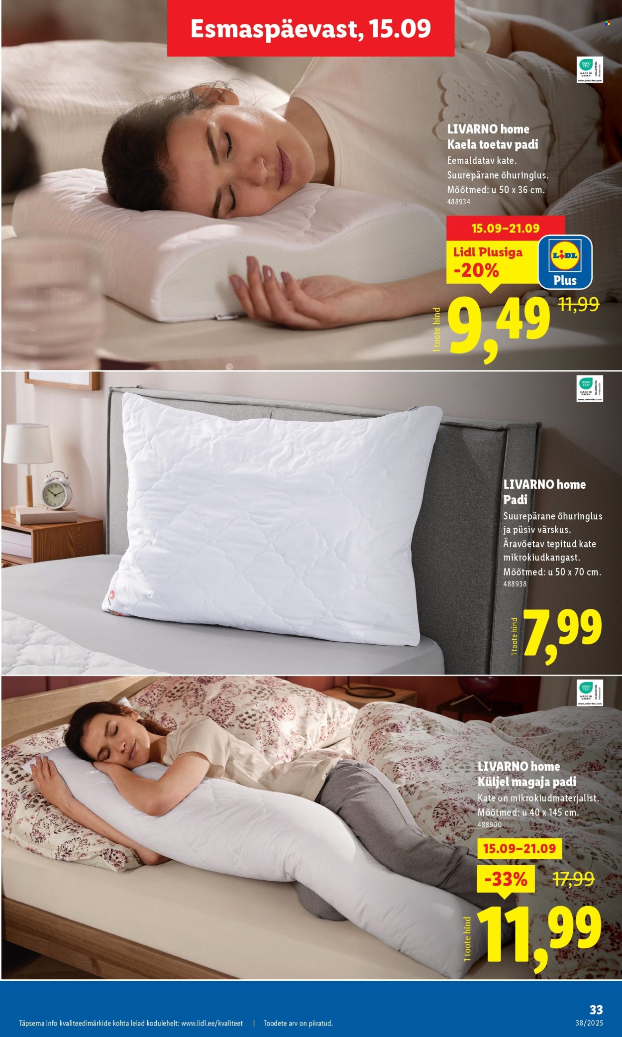 Lidl kliendileht - Kliendileht (15.09 - 21.09.2025)