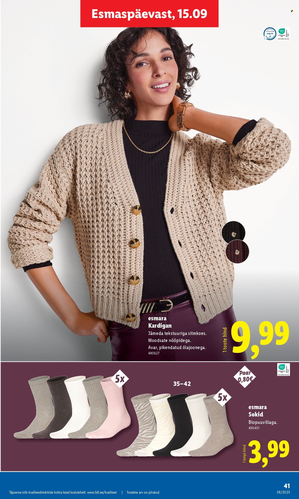 Lidl kliendileht - Kliendileht (15.09 - 21.09.2025)