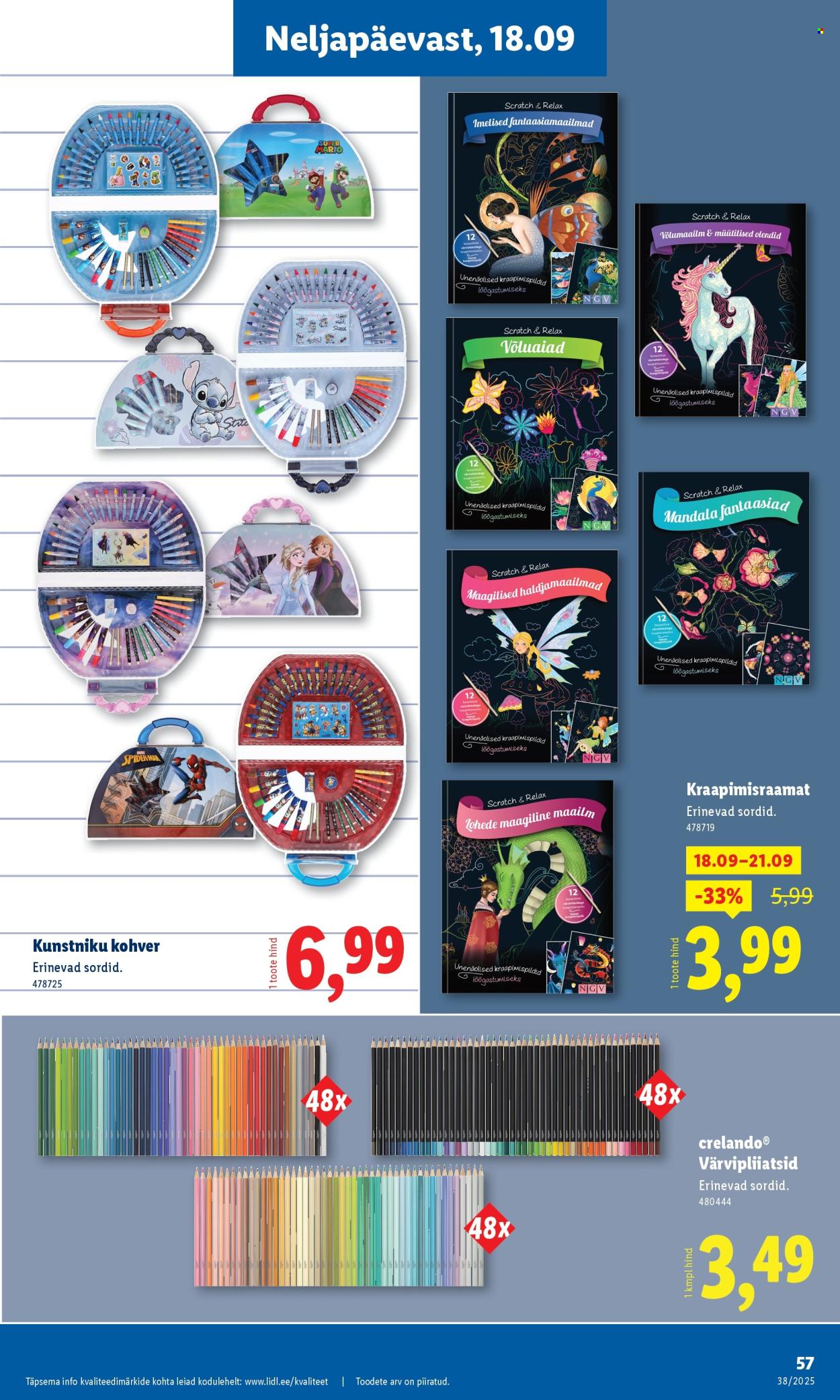 Lidl kliendileht - Kliendileht (15.09 - 21.09.2025)