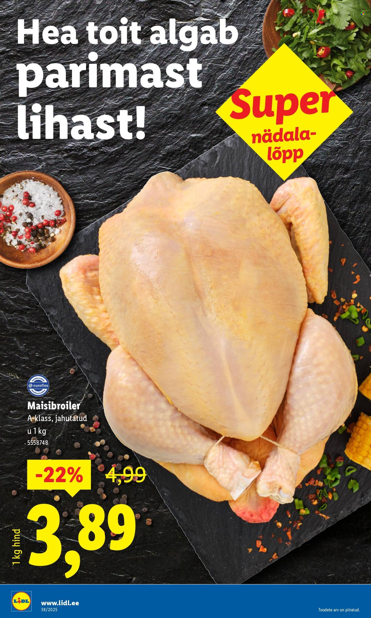 Lidl kliendileht - Kliendileht (15.09 - 21.09.2025)