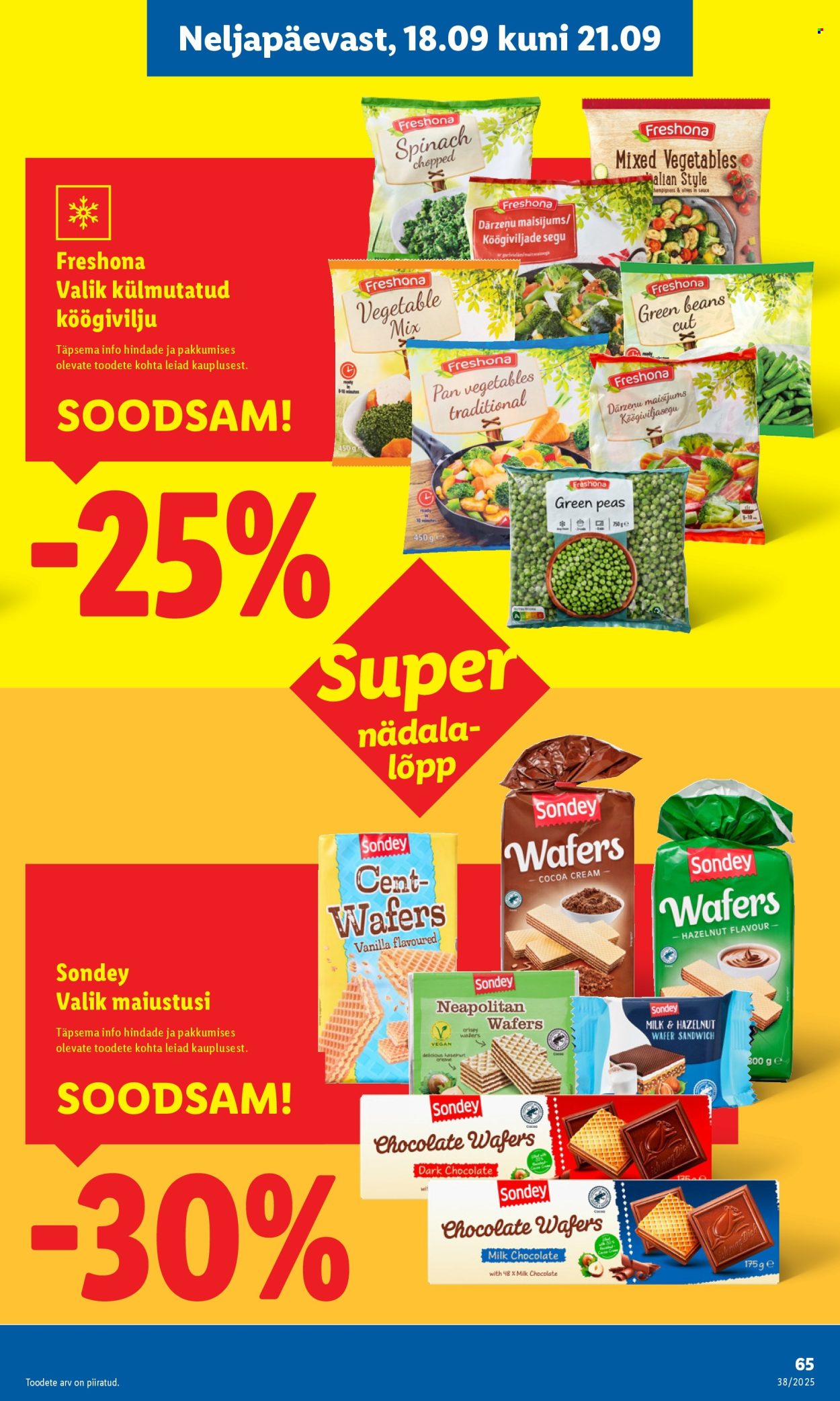 Lidl kliendileht - Kliendileht (15.09 - 21.09.2025)