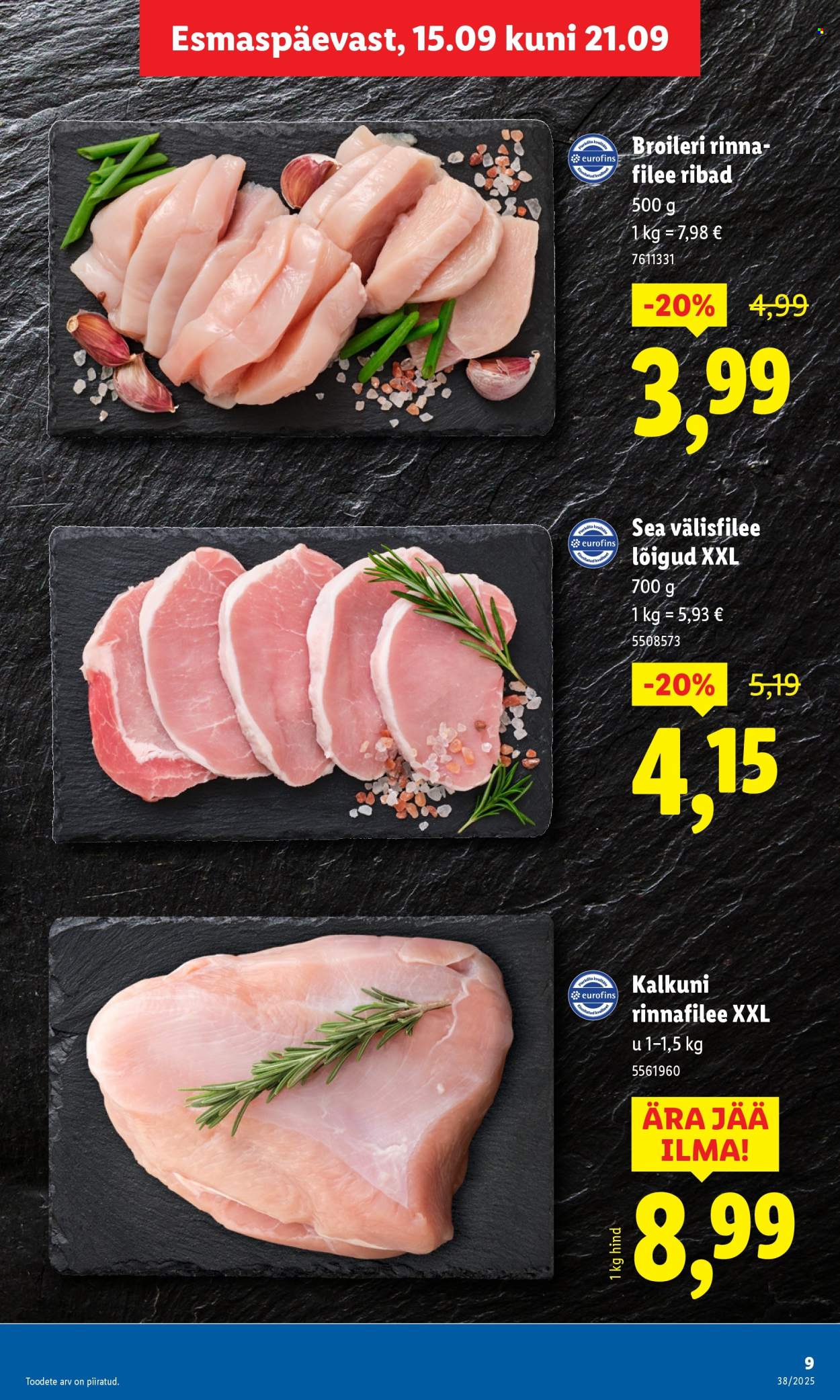 Lidl kliendileht - Kliendileht (15.09 - 21.09.2025)