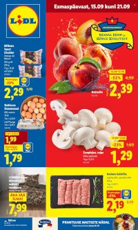Lidl kliendileht - Kliendileht (15.09 - 21.09.2025)