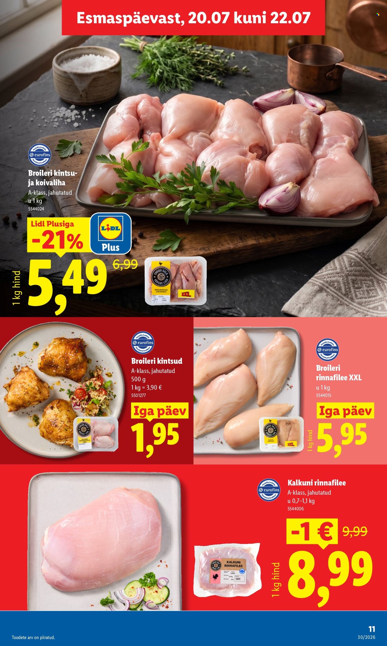 Lidl kliendileht (20.07 - 26.07.2026)