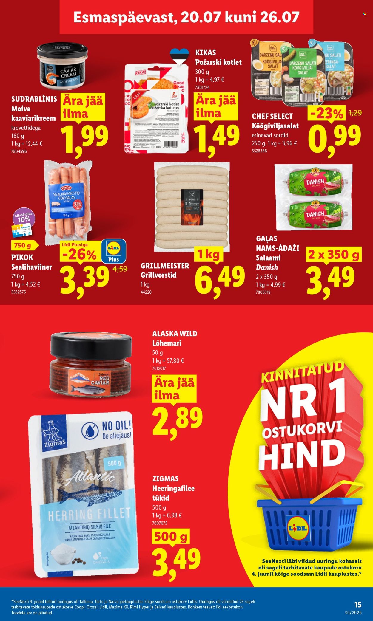 Lidl kliendileht (20.07 - 26.07.2026)