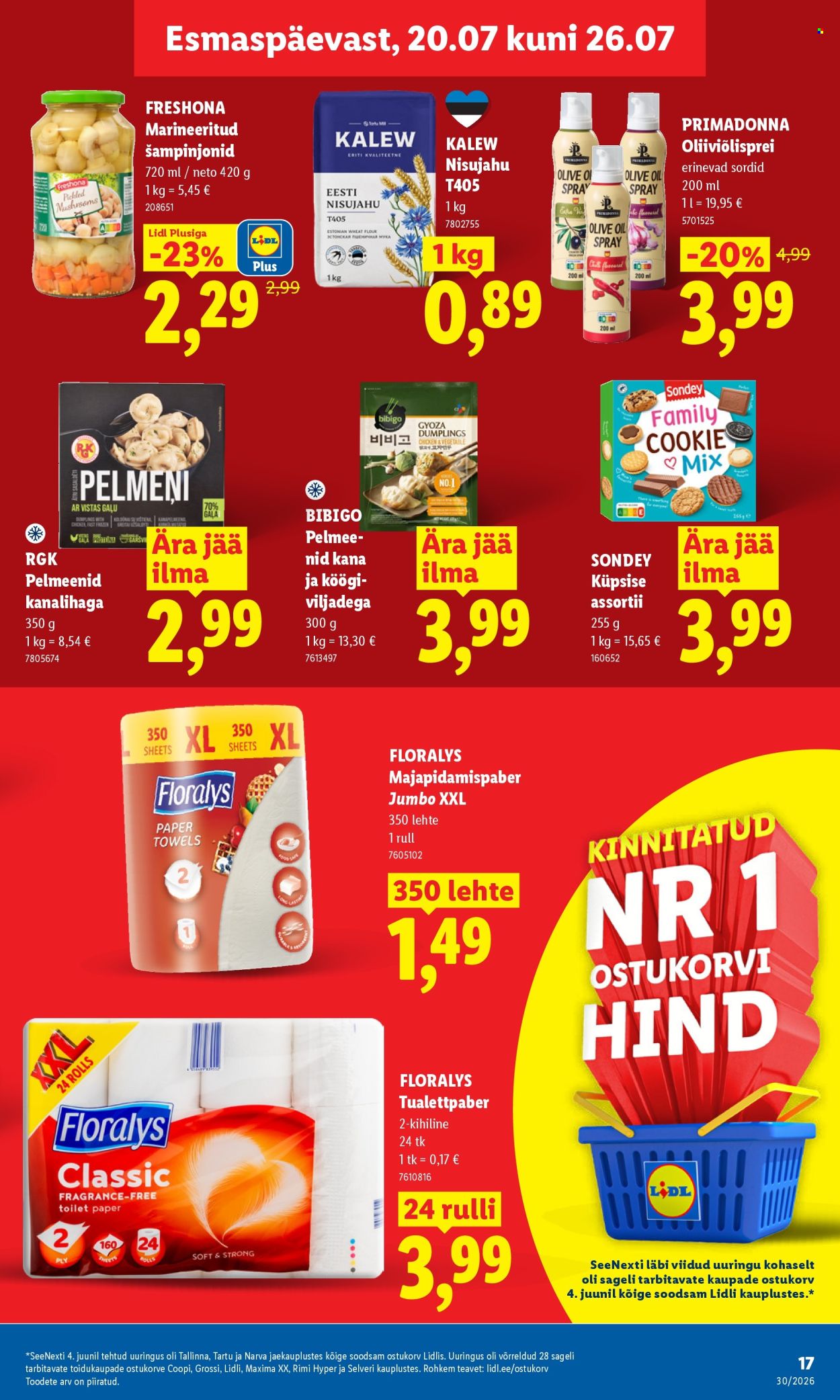 Lidl kliendileht (20.07 - 26.07.2026)