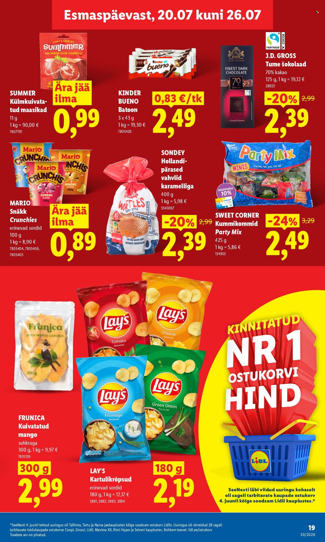Lidl kliendileht (20.07 - 26.07.2026)