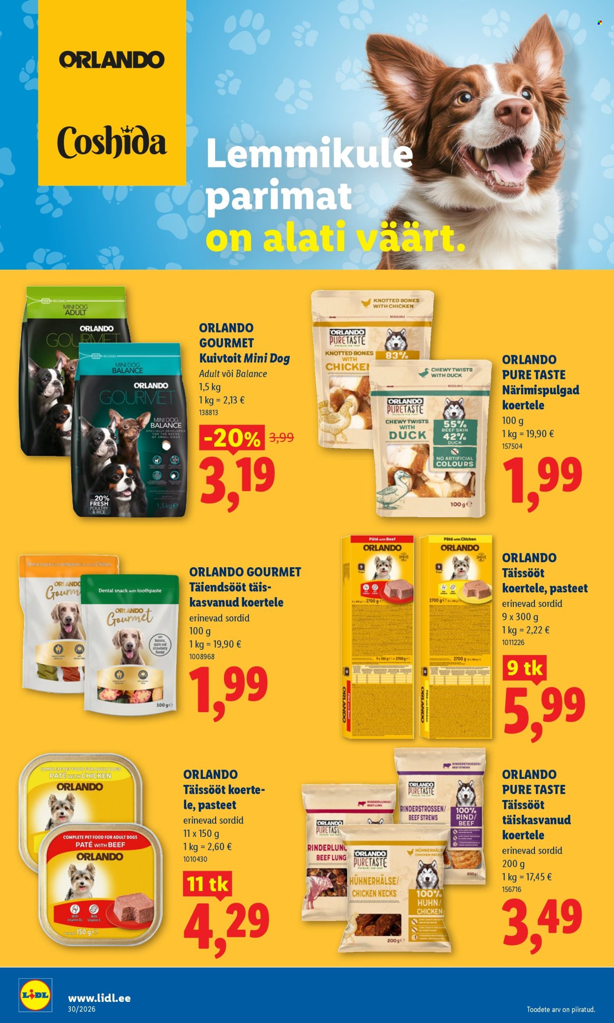 Lidl kliendileht (20.07 - 26.07.2026)