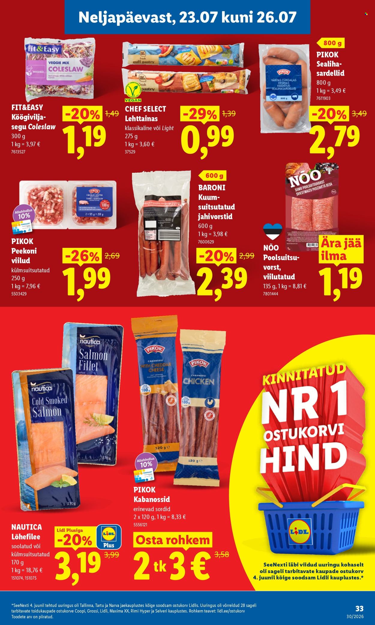 Lidl kliendileht (20.07 - 26.07.2026)