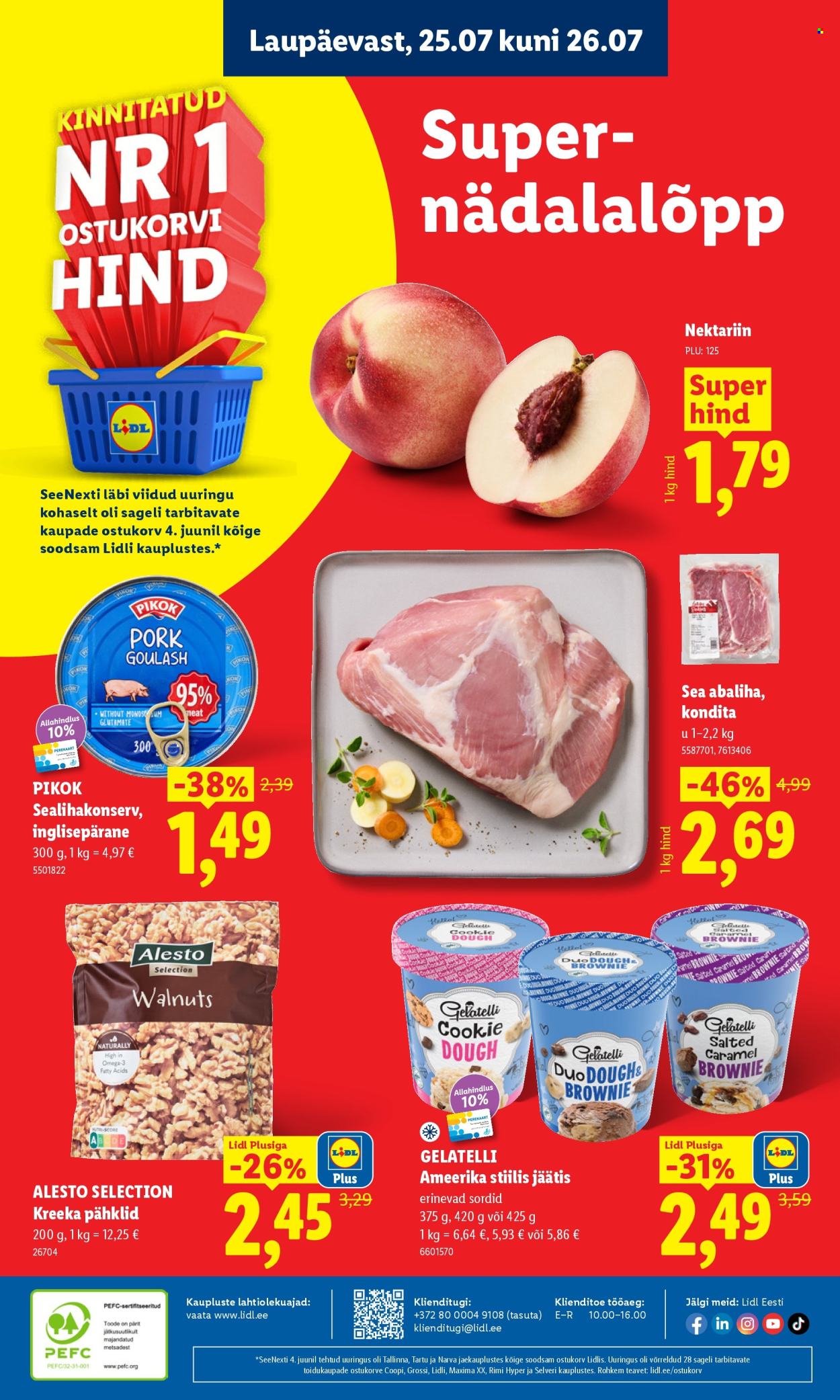 Lidl kliendileht (20.07 - 26.07.2026)