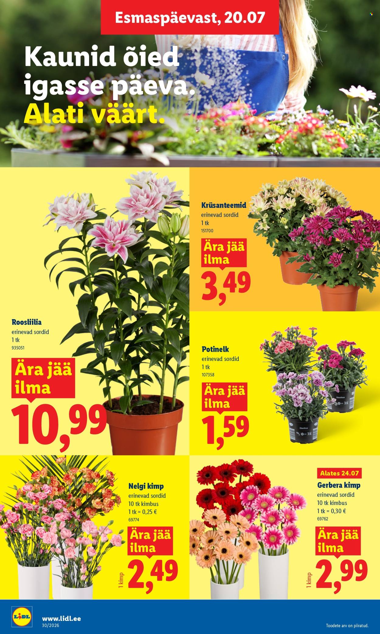 Lidl kliendileht (20.07 - 26.07.2026)