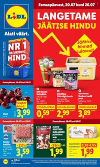Lidl kliendileht (20.07 - 26.07.2026)