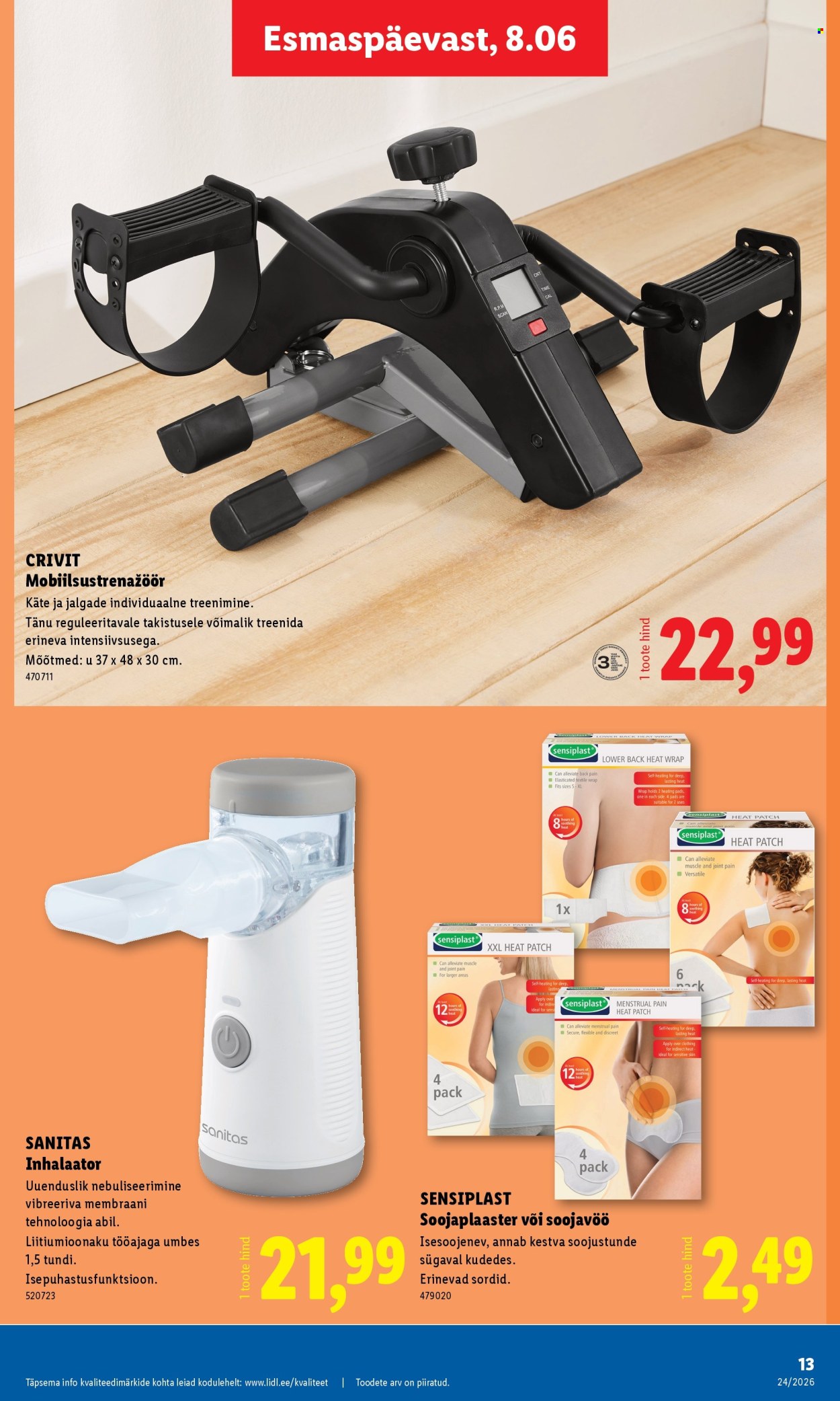 Lidl kliendileht - Tööstuskaupade pakkumised (8.06 - 14.06.2026)