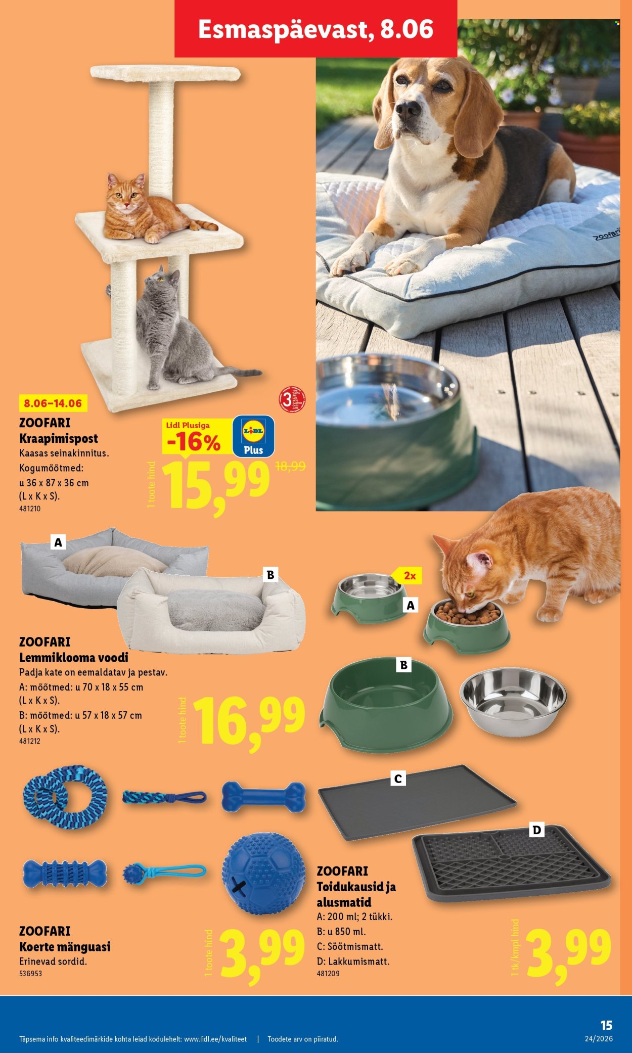 Lidl kliendileht - Tööstuskaupade pakkumised (8.06 - 14.06.2026)
