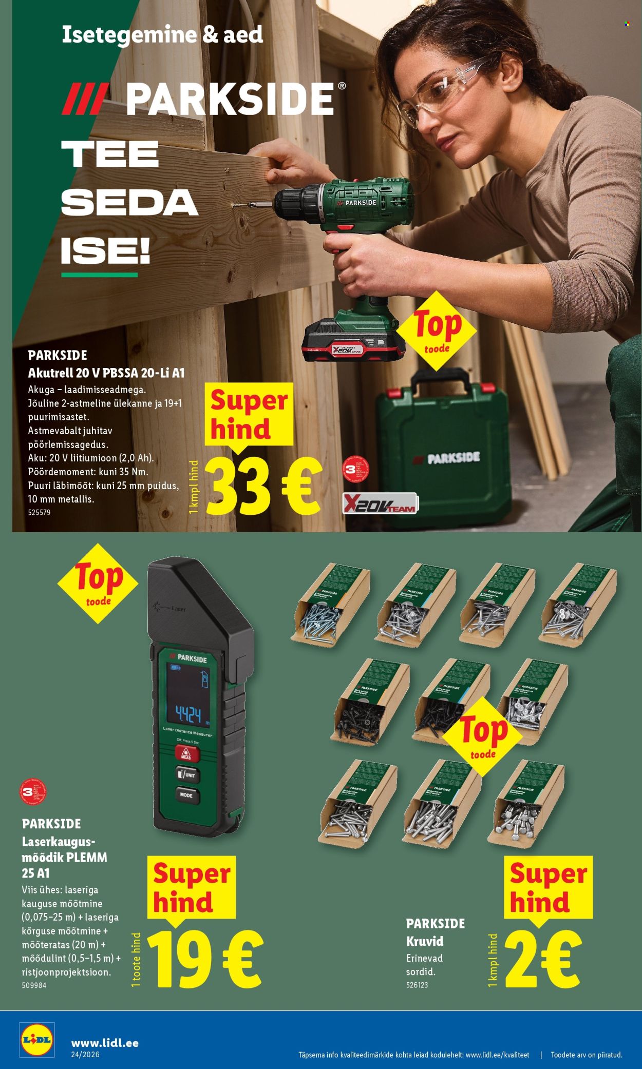 Lidl kliendileht - Tööstuskaupade pakkumised (8.06 - 14.06.2026)