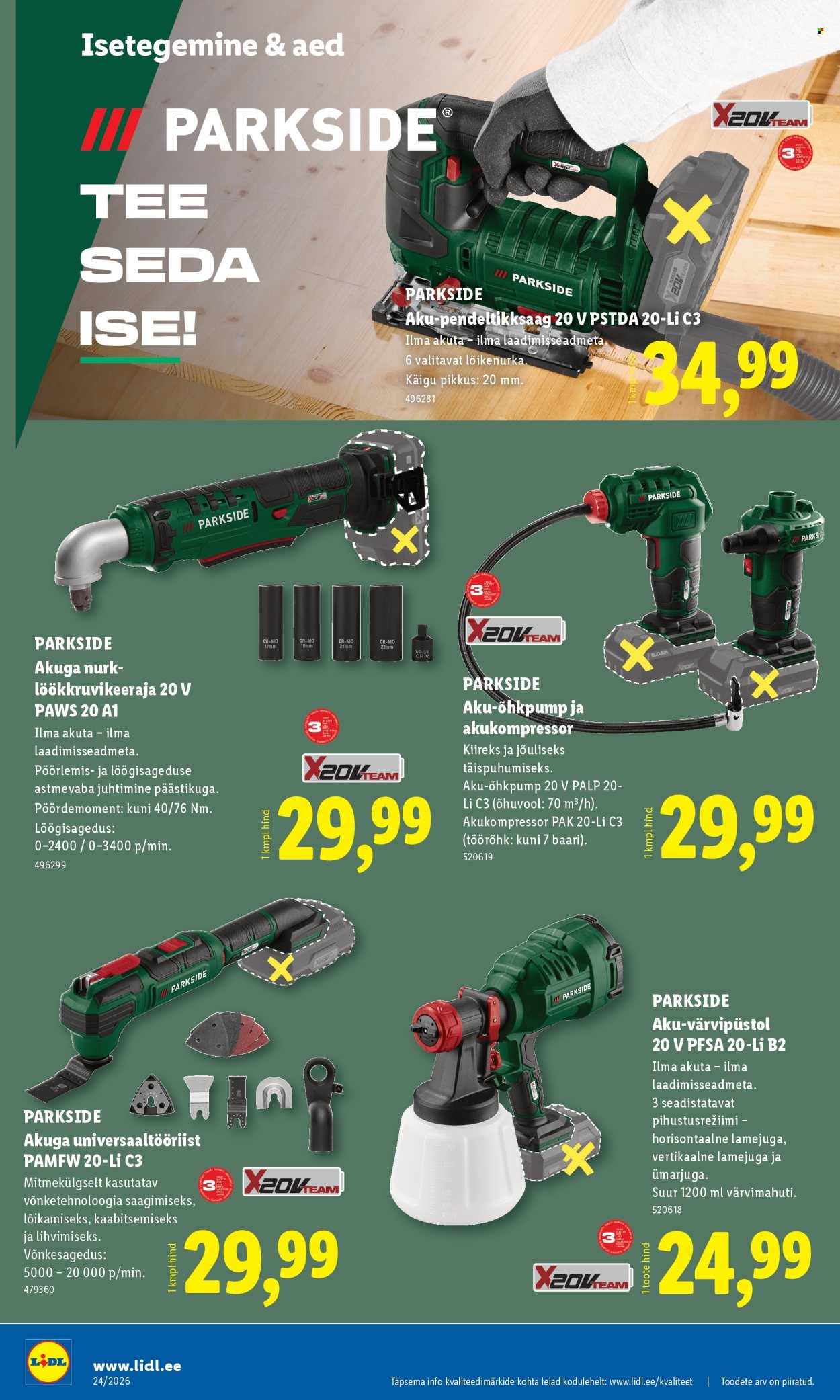 Lidl kliendileht - Tööstuskaupade pakkumised (8.06 - 14.06.2026)