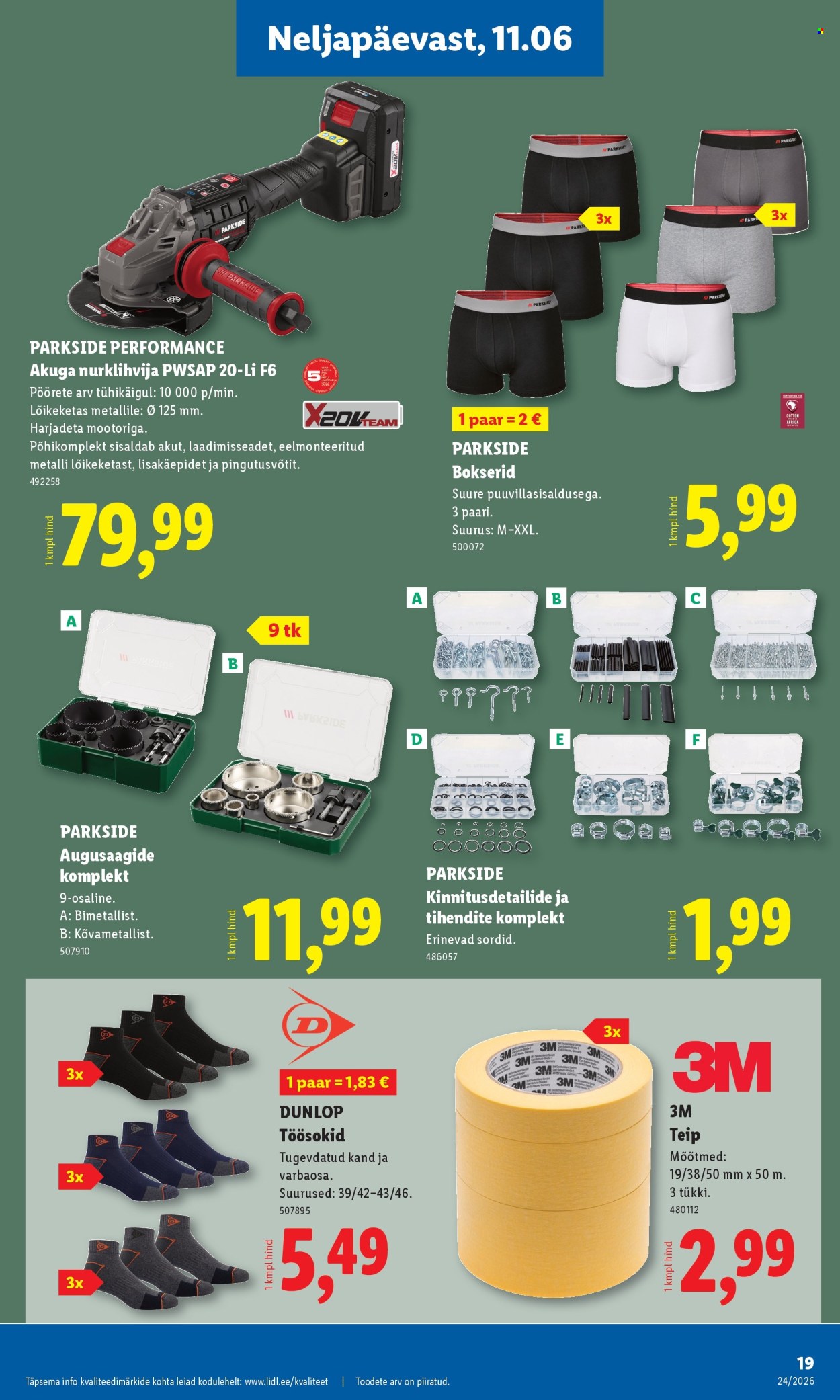 Lidl kliendileht - Tööstuskaupade pakkumised (8.06 - 14.06.2026)