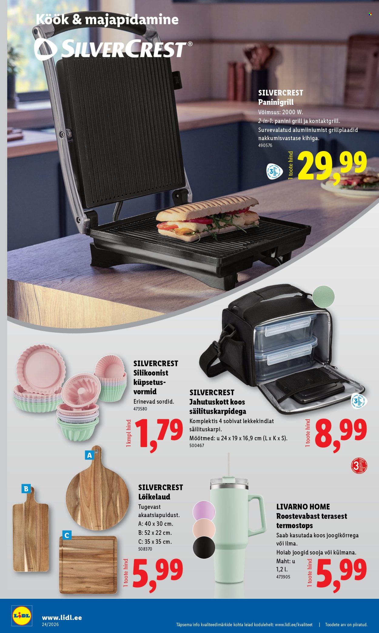 Lidl kliendileht - Tööstuskaupade pakkumised (8.06 - 14.06.2026)