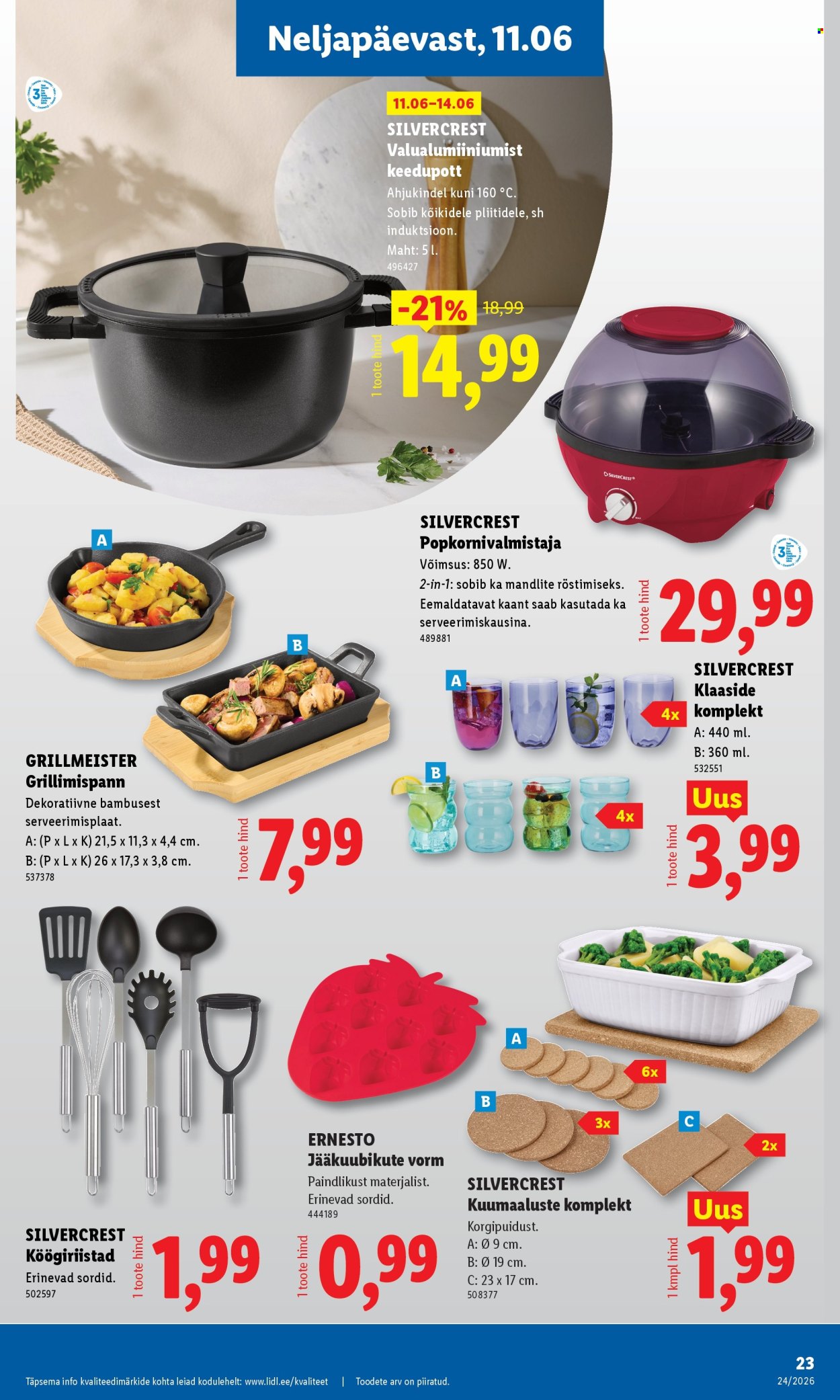 Lidl kliendileht - Tööstuskaupade pakkumised (8.06 - 14.06.2026)